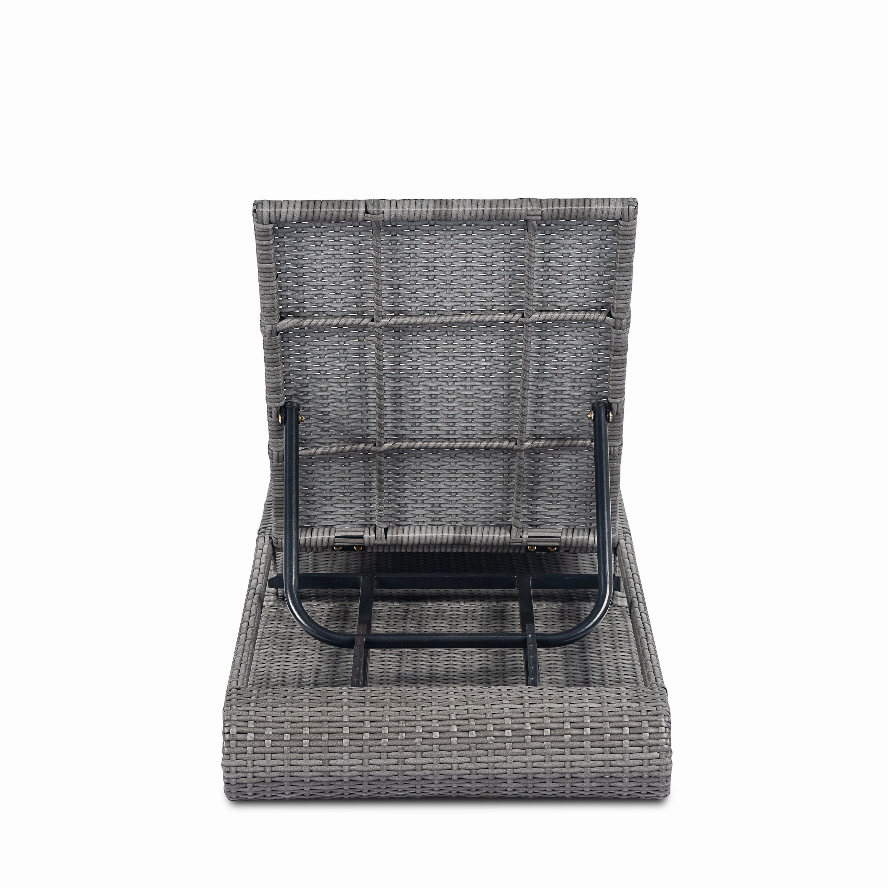 Sancty Outdoor PE Rattan Chaise Lounge