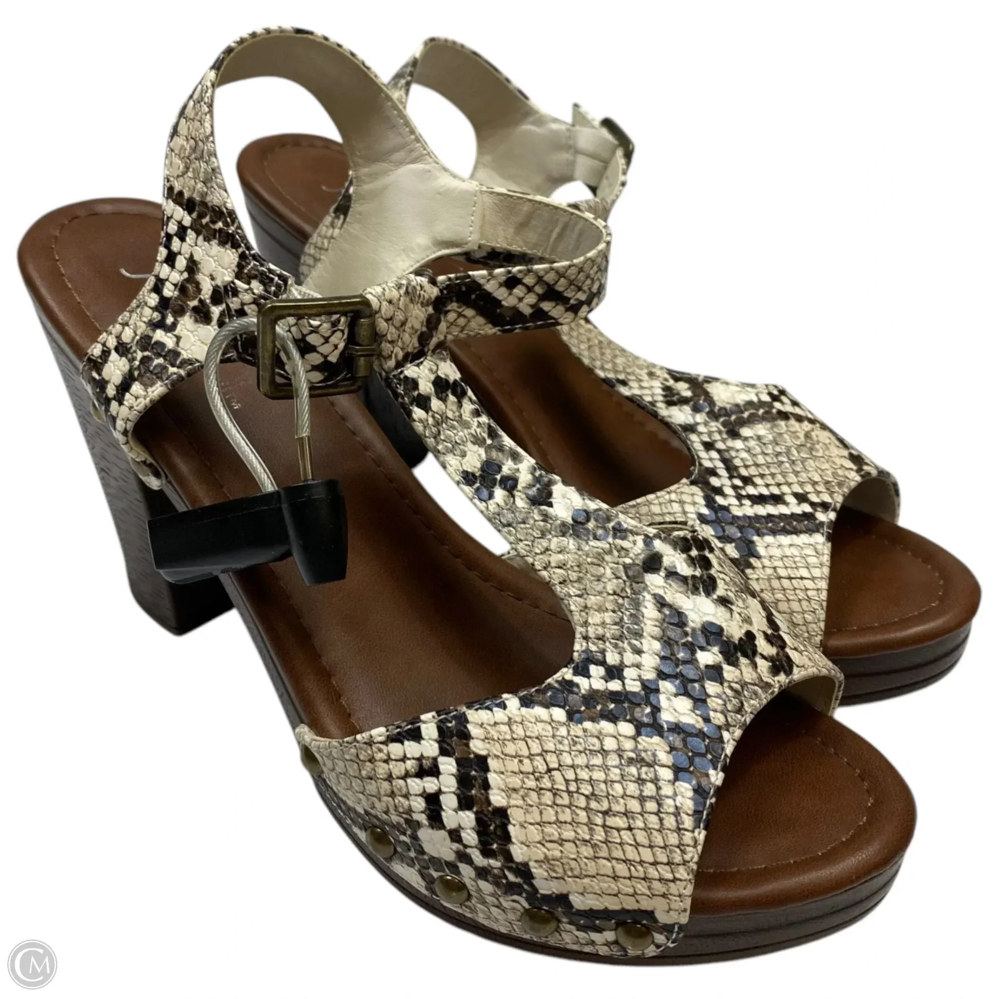Sandals Flats By Clarks In Black, Size: 9 clarks