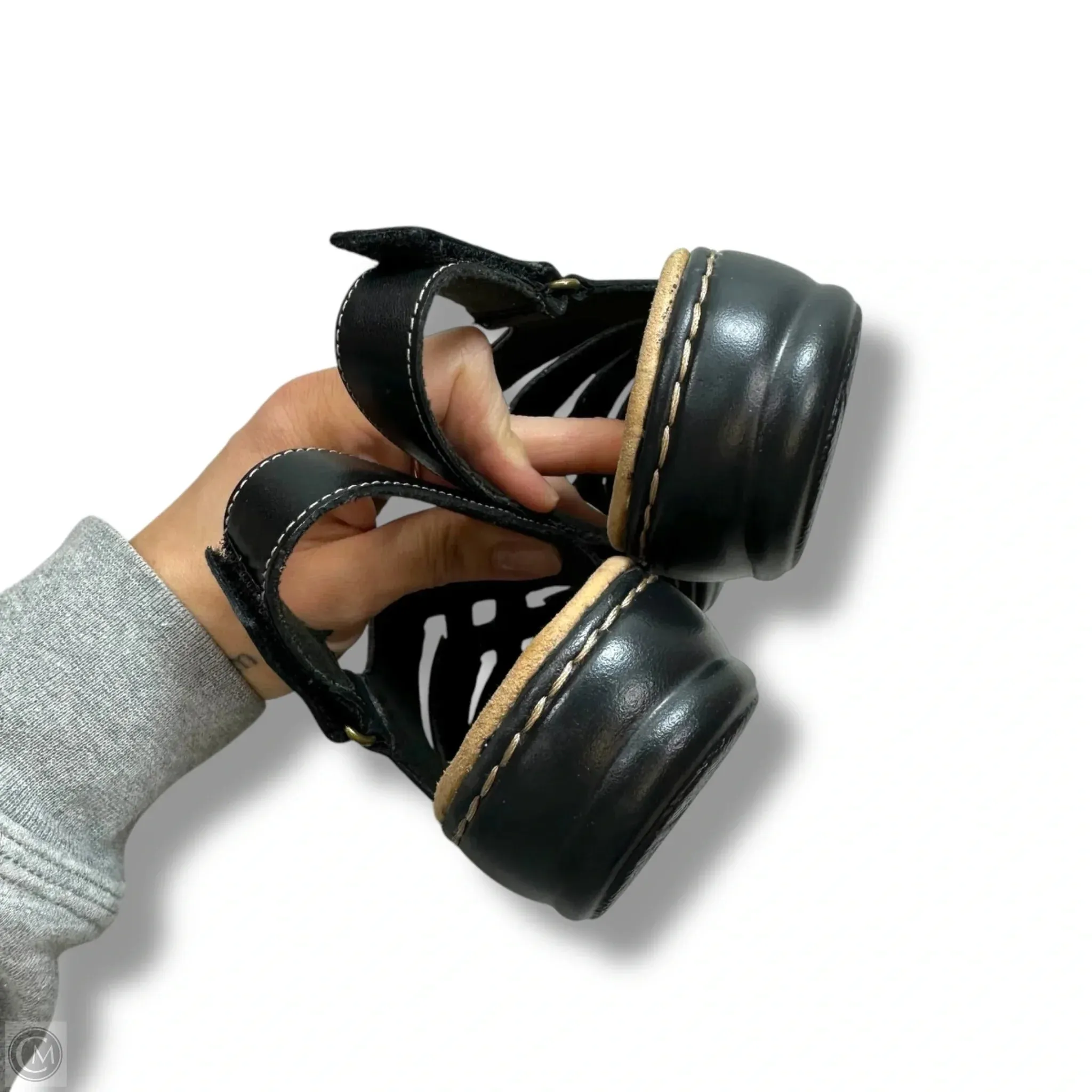 Sandals Flats By Clarks In Black, Size: 9.5 clarks