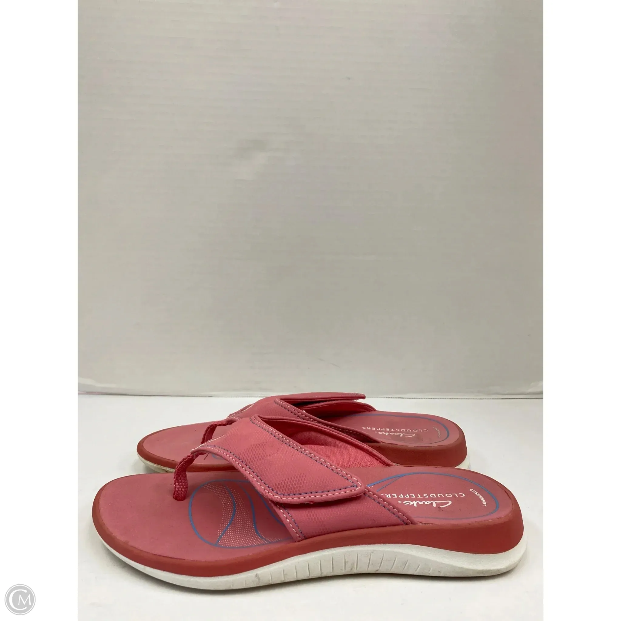 Sandals Flats By Clarks In Pink, Size: 7 clarks