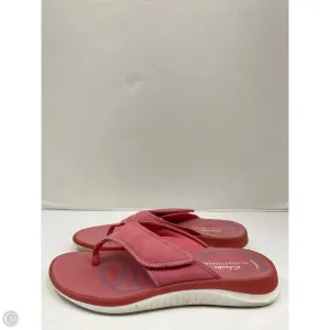 Sandals Flats By Clarks In Pink, Size: 7 clarks
