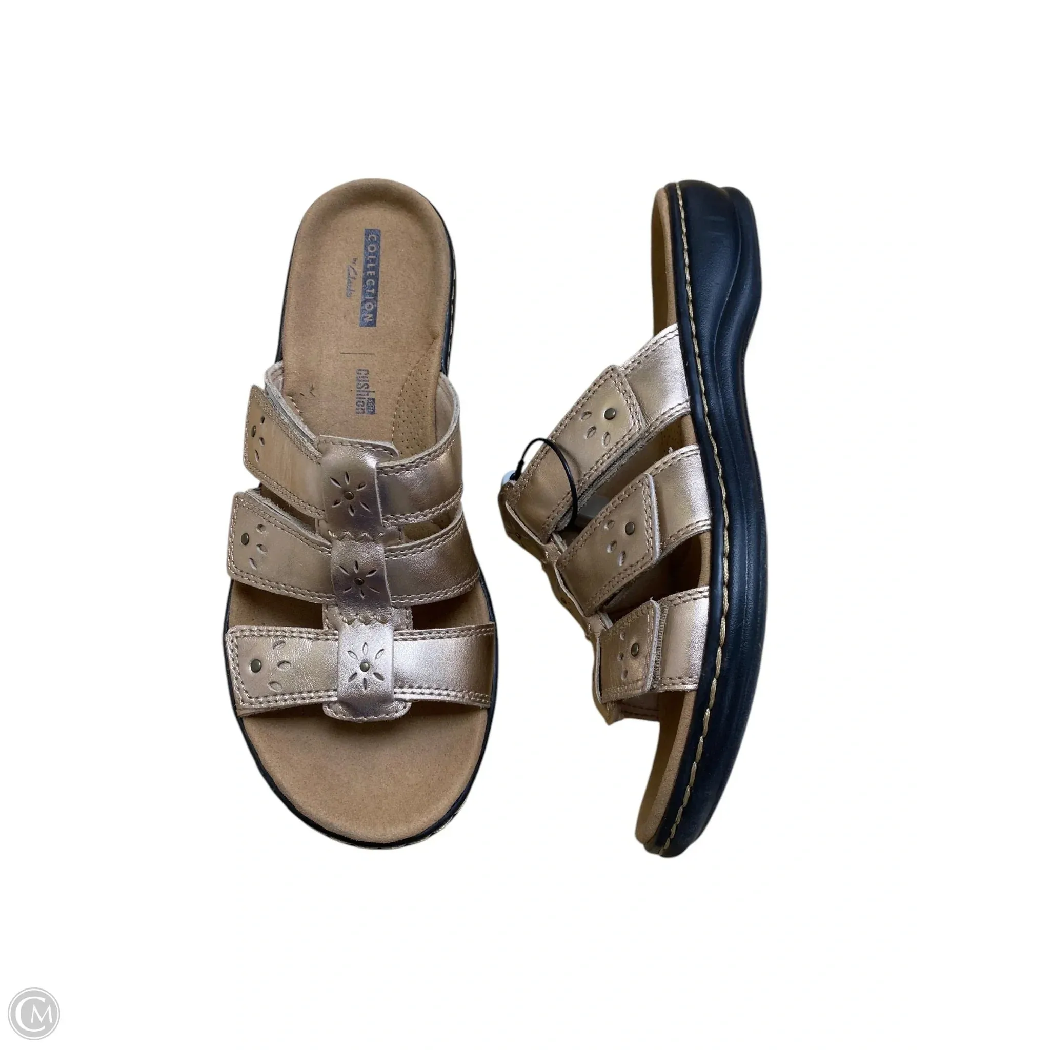 Sandals Flats By Clarks In Pink, Size: 8 clarks