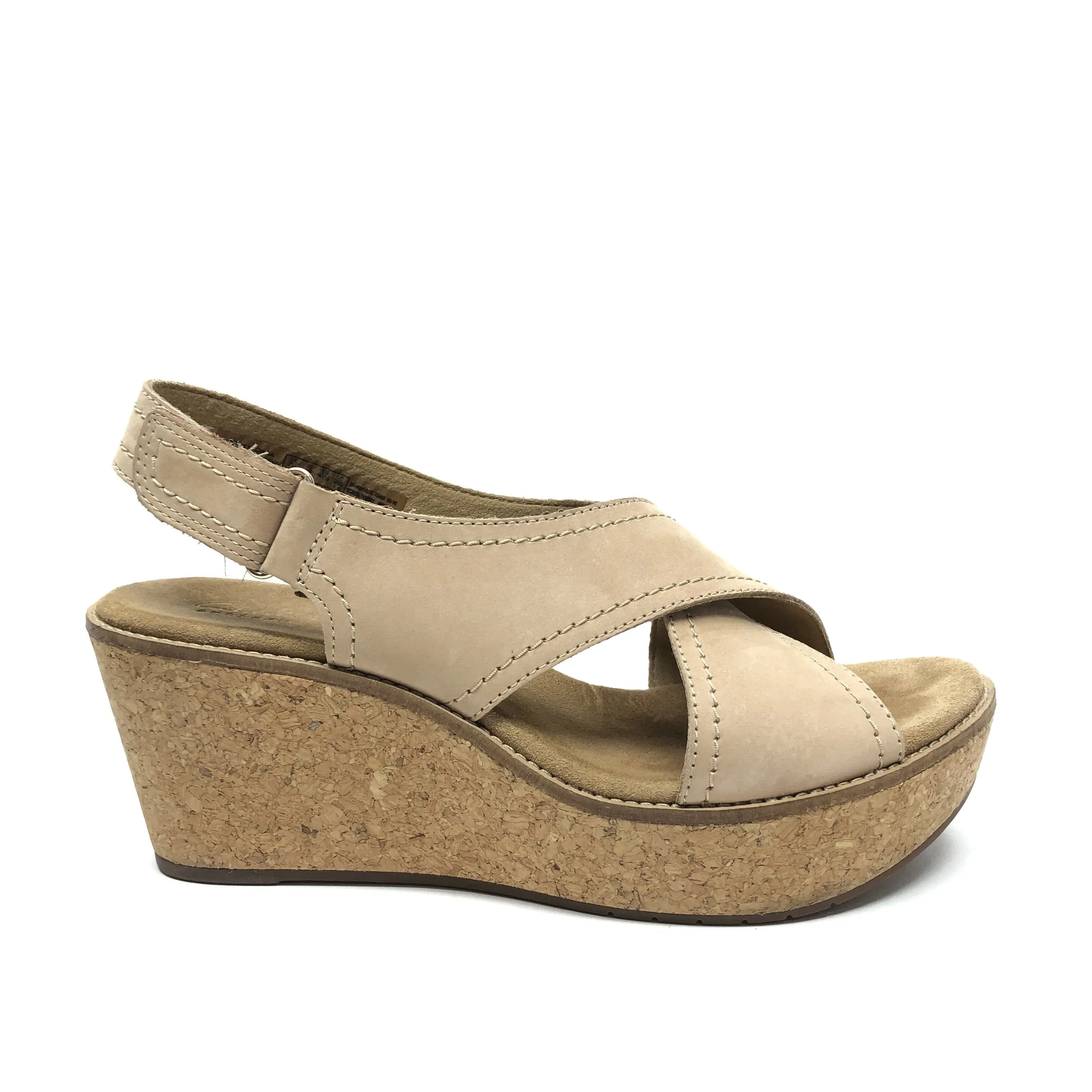 Sandals Heels Wedge By Clarks  Size: 10 clarks