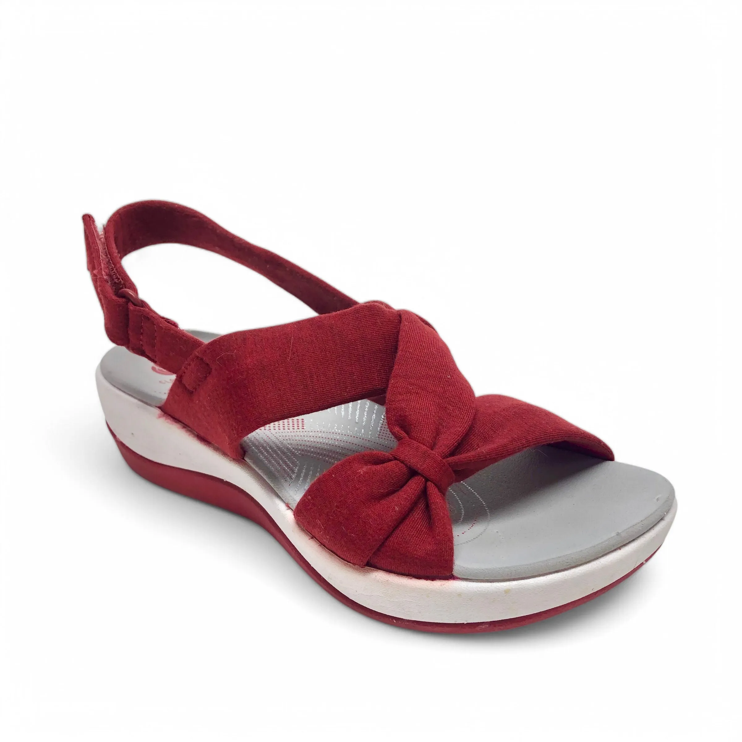 Sandals Sport By Clarks In Grey & Red, Size: 5.5 clarks
