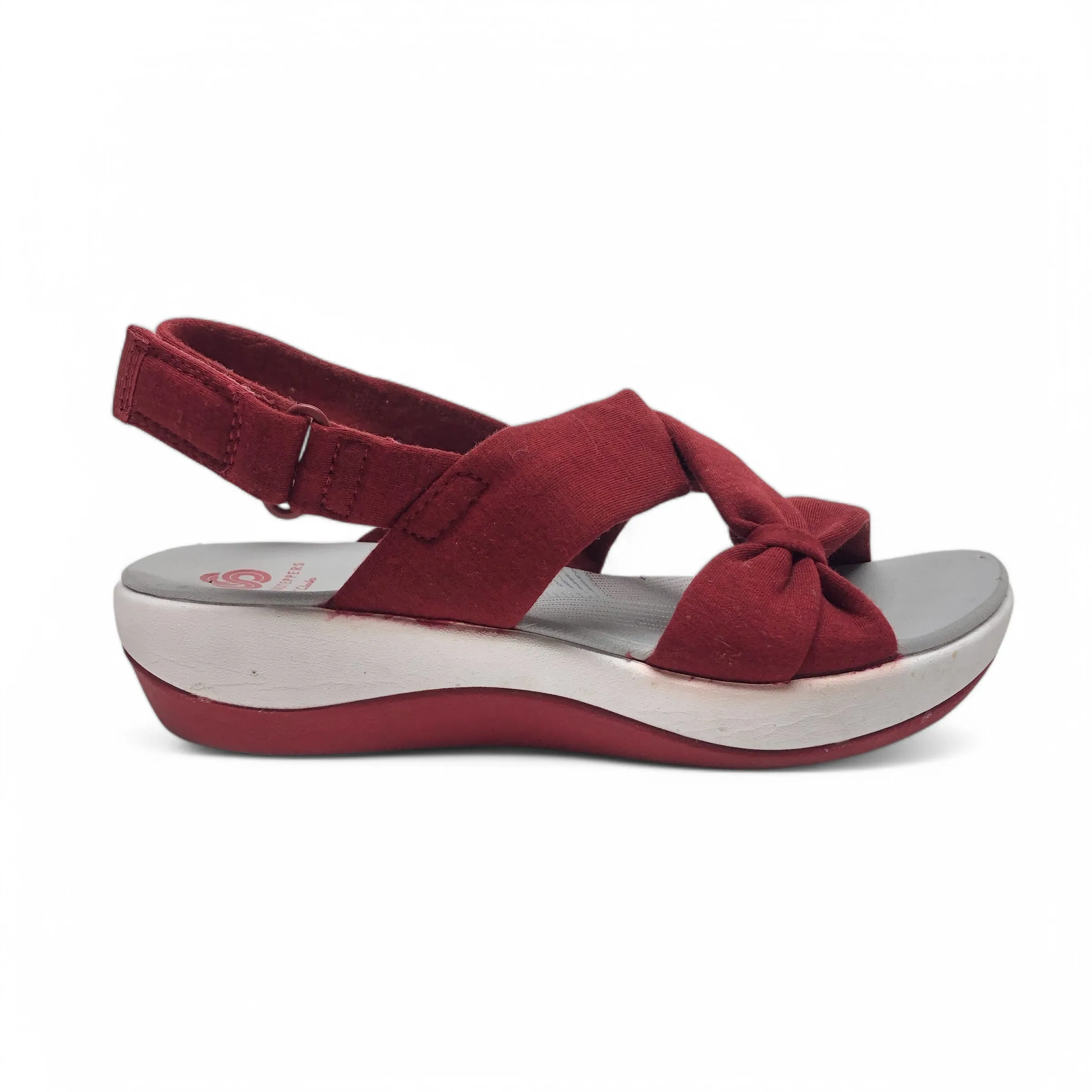 Sandals Sport By Clarks In Grey & Red, Size: 5.5 clarks
