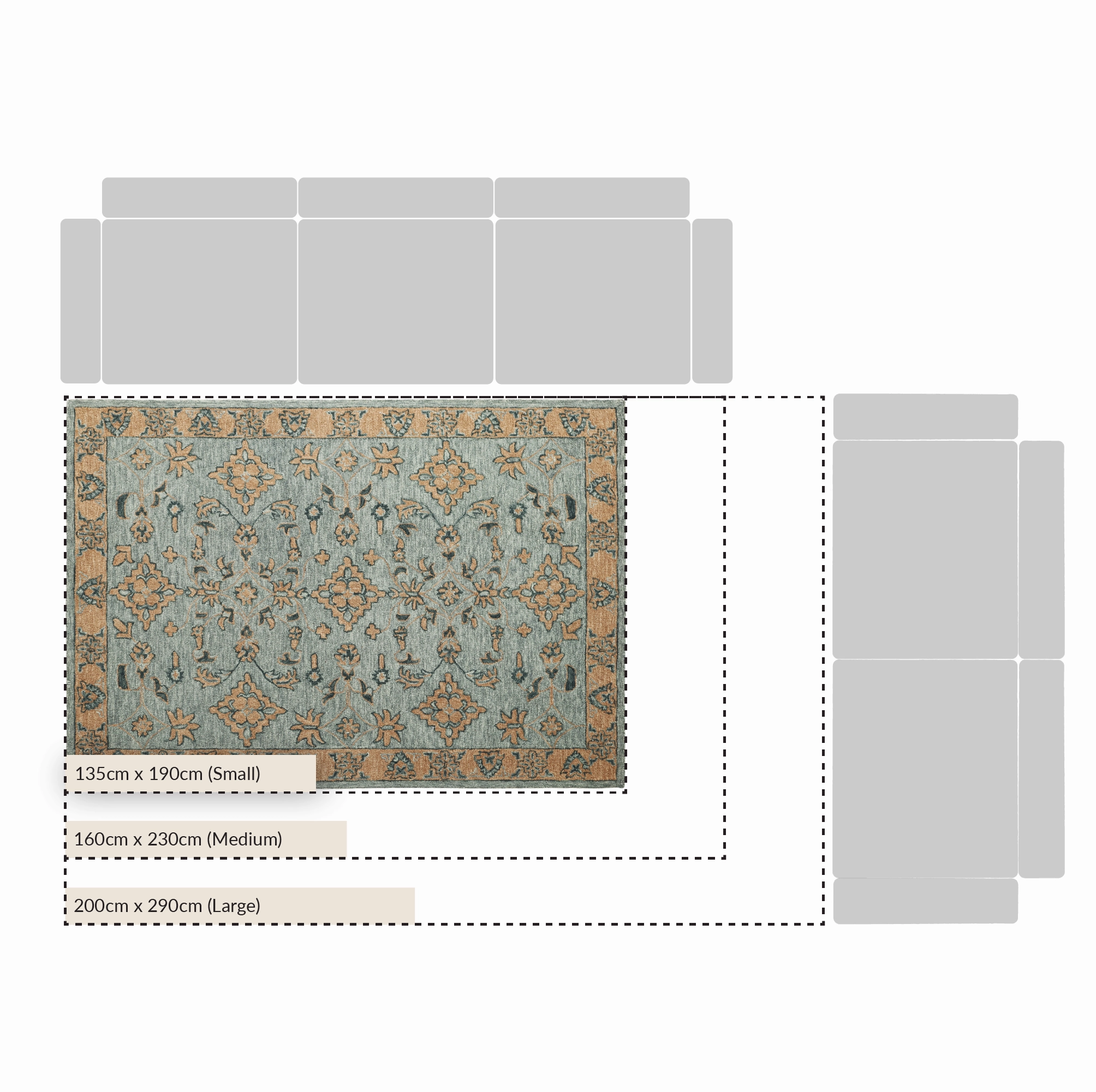 Savana Traditional Hand Tufted Wool Rug