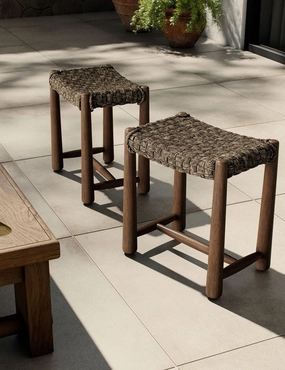 Savio Indoor / Outdoor Stool by Amber Lewis x Four Hands