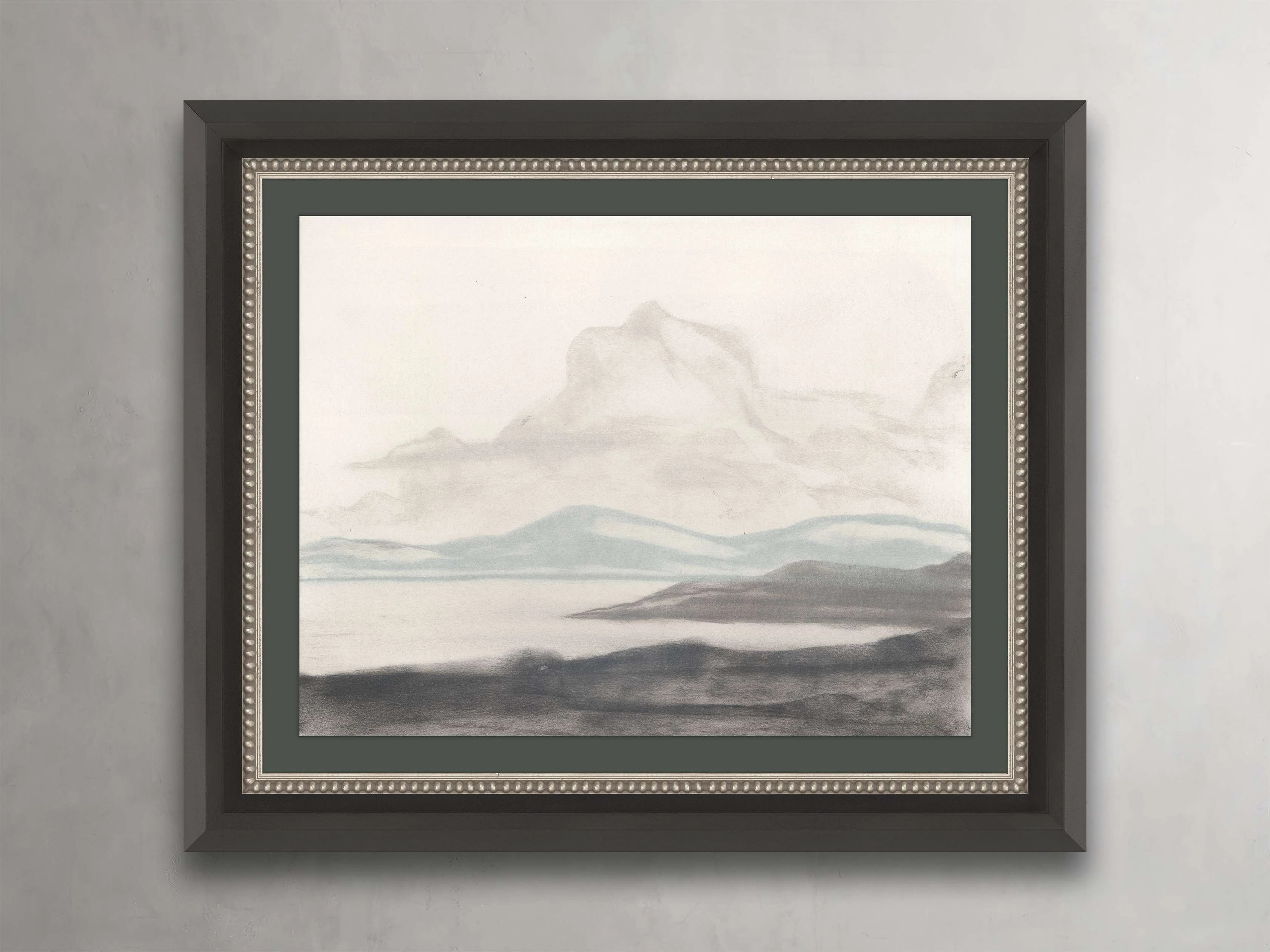 Serene Expanse Framed Print