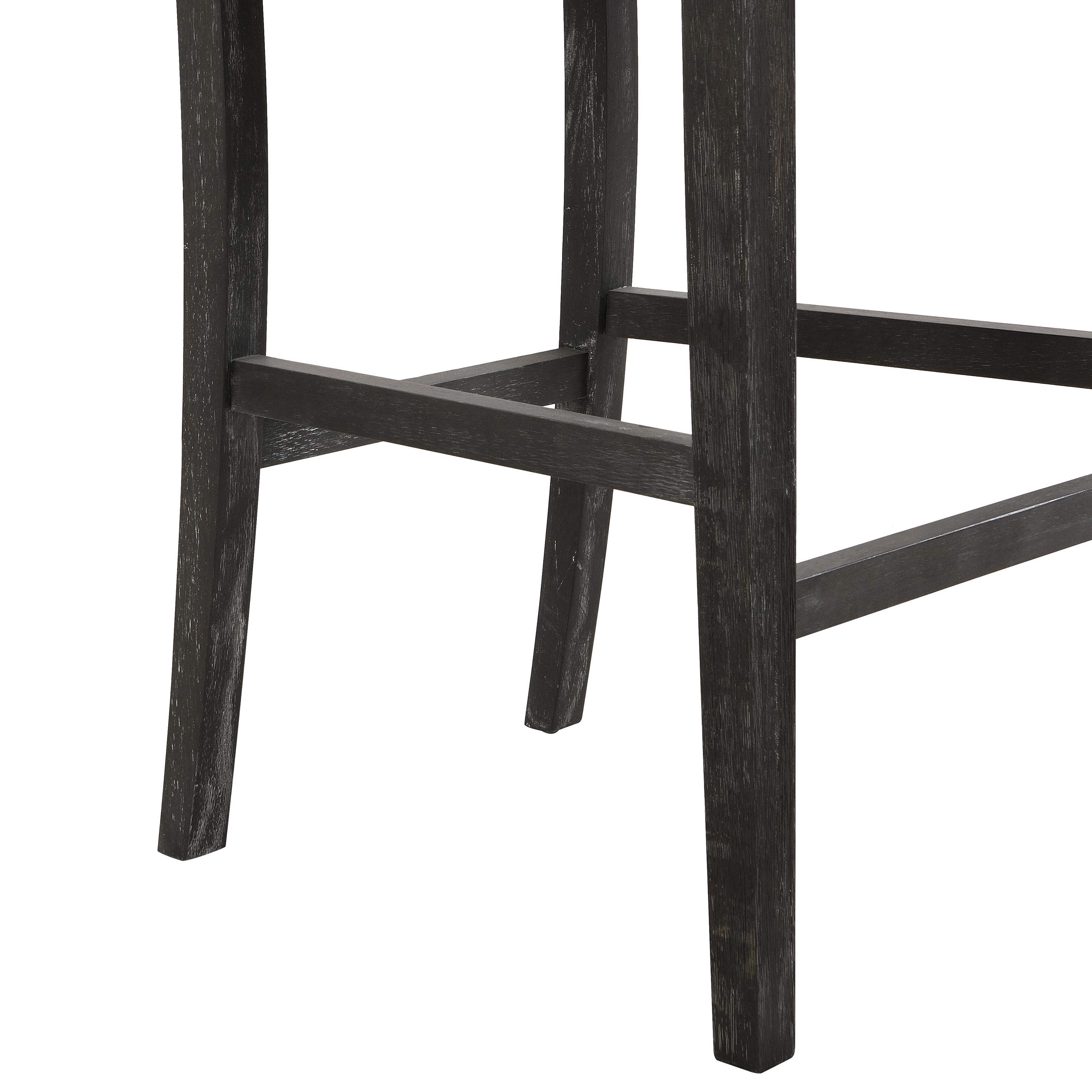 Set of 2 Mid-Century Modern Counter Stools