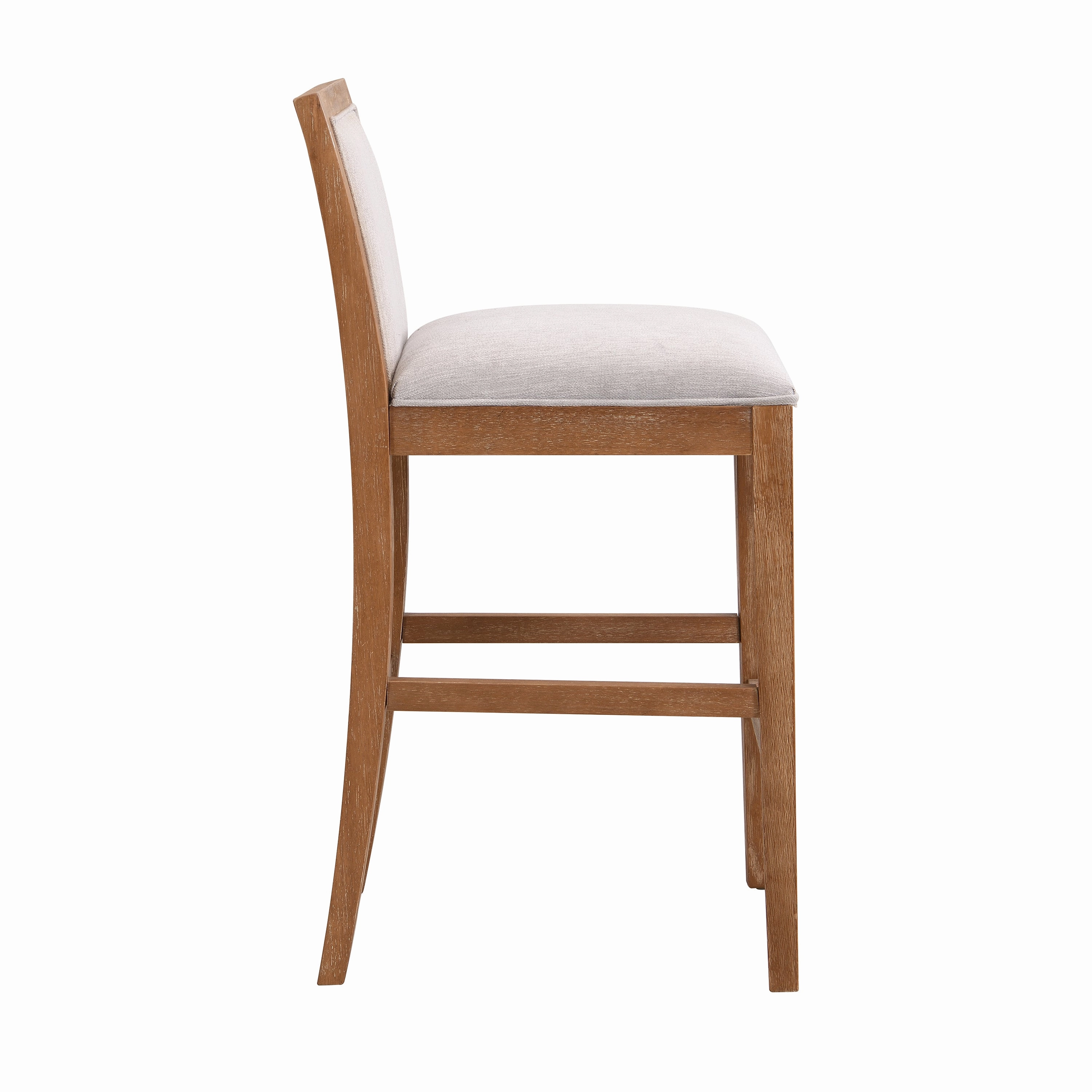 Set of 2 Mid-Century Modern Counter Stools