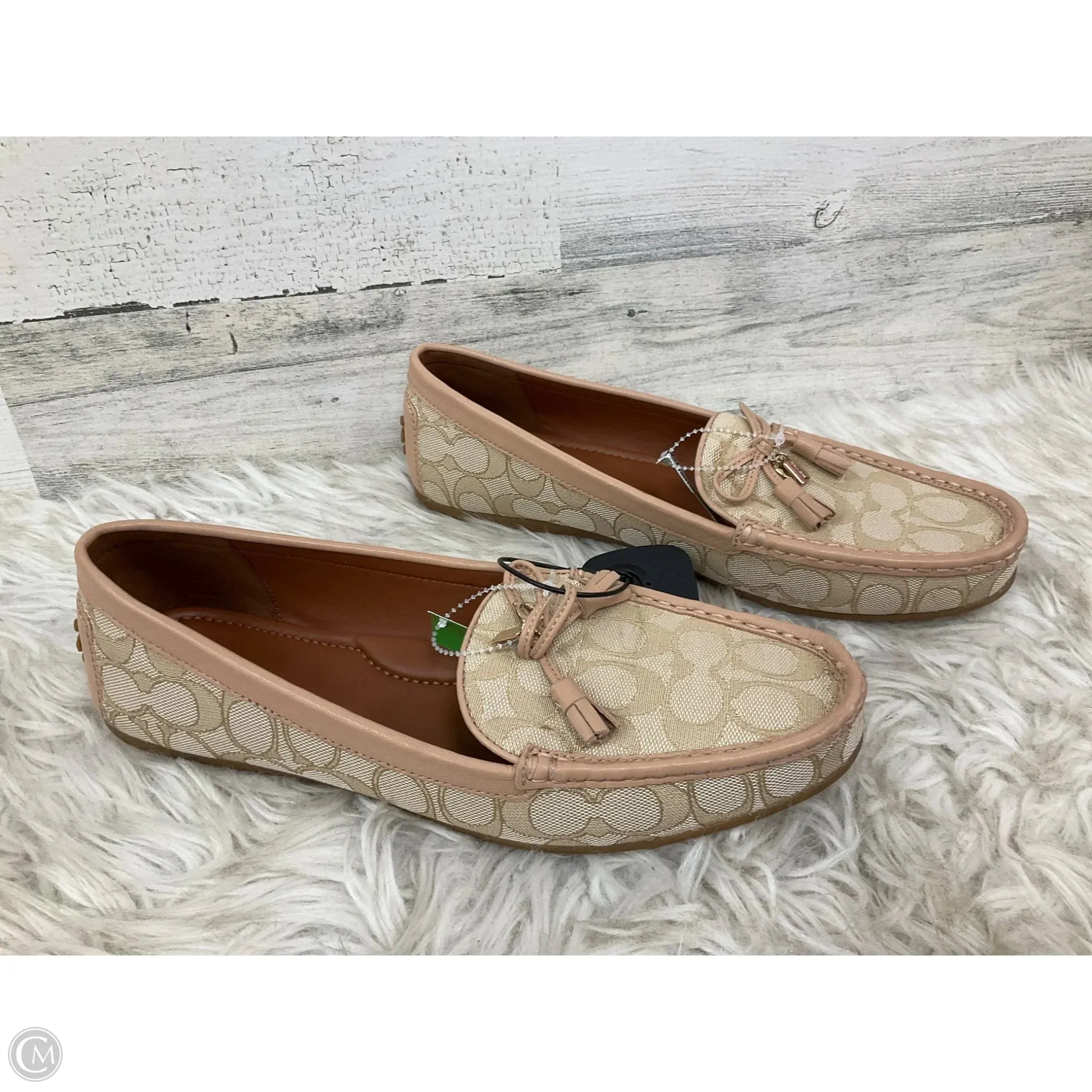 Shoes Designer By Coach In Beige, Size: 11