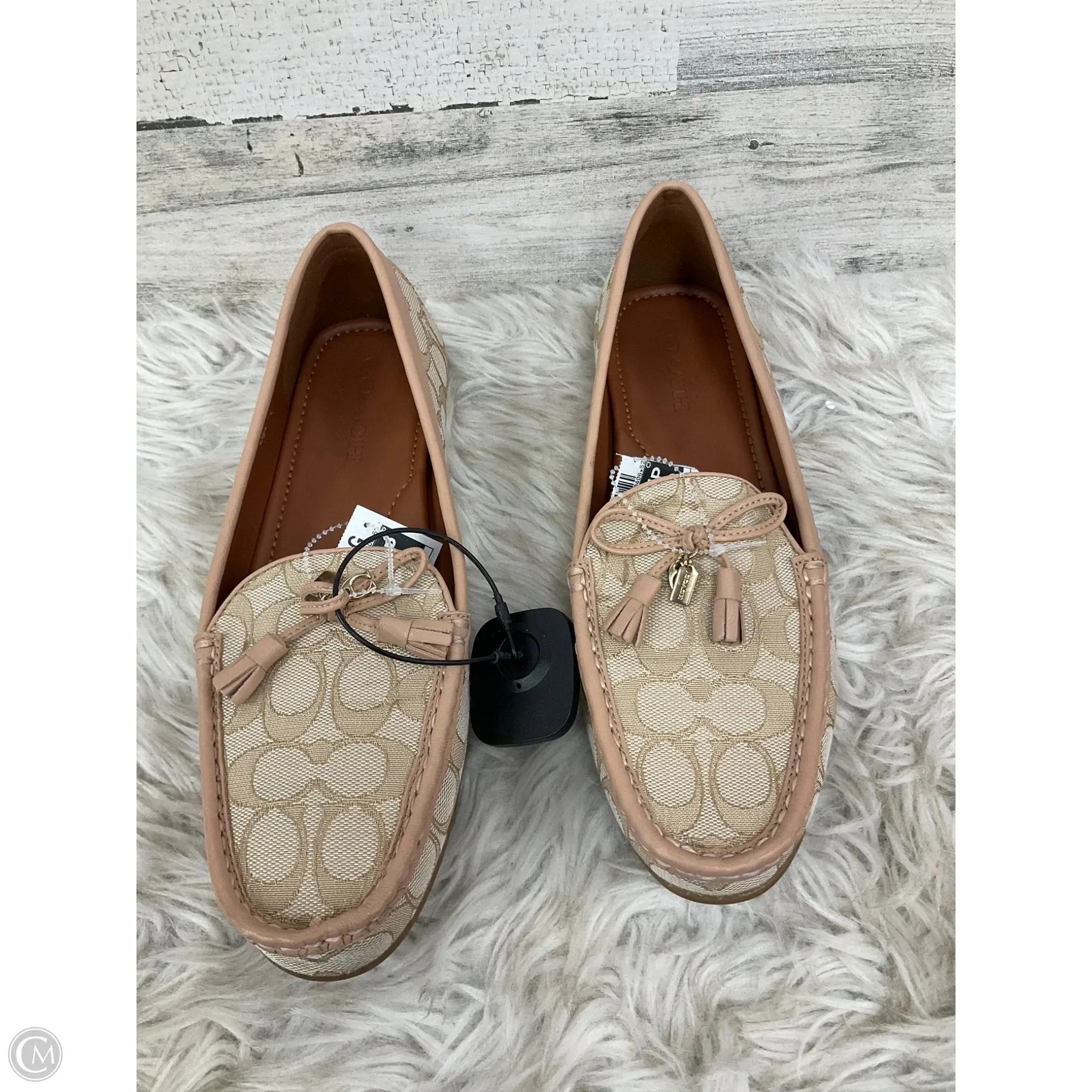 Shoes Designer By Coach In Beige, Size: 11