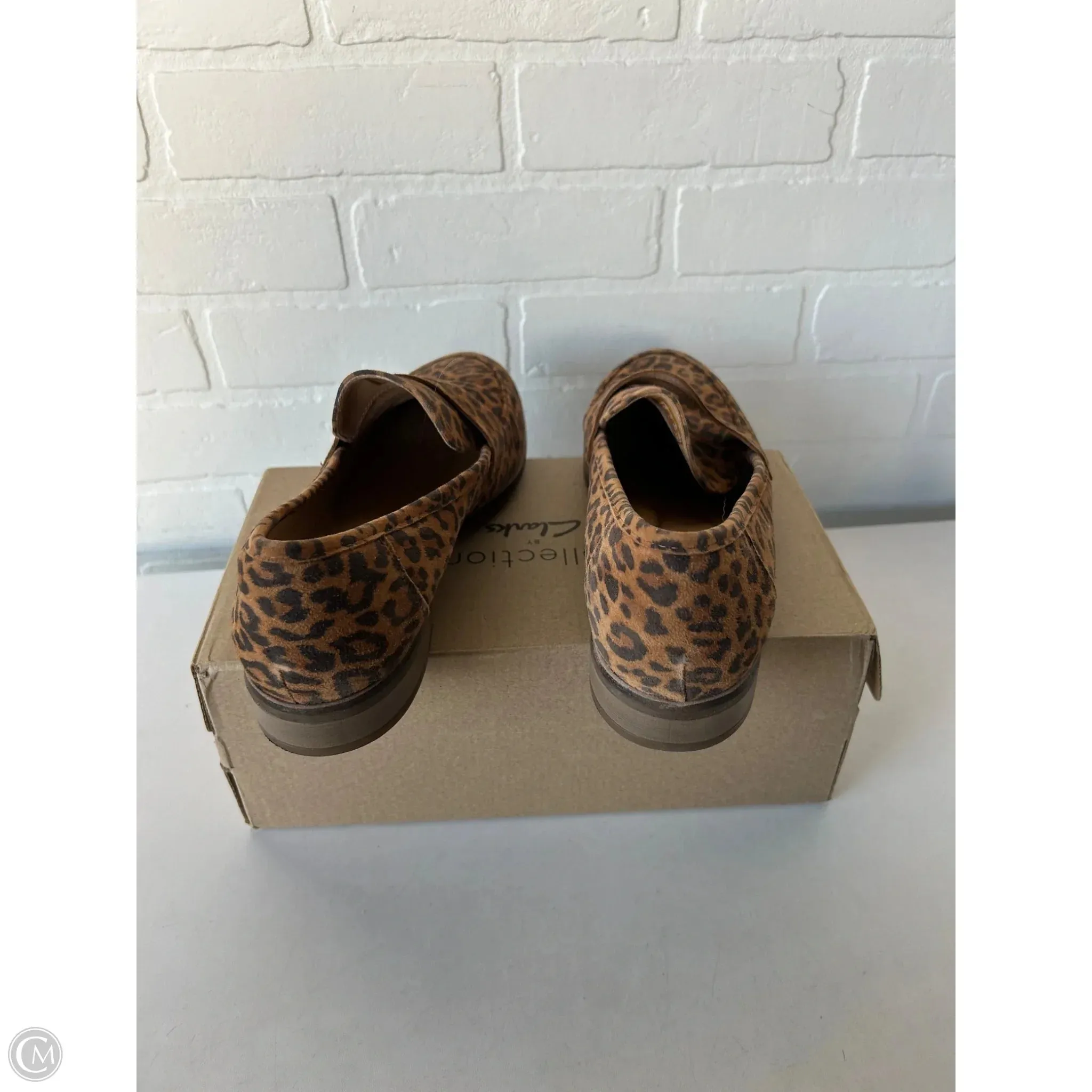Shoes Flats By Clarks In Animal Print, Size: 11 clarks