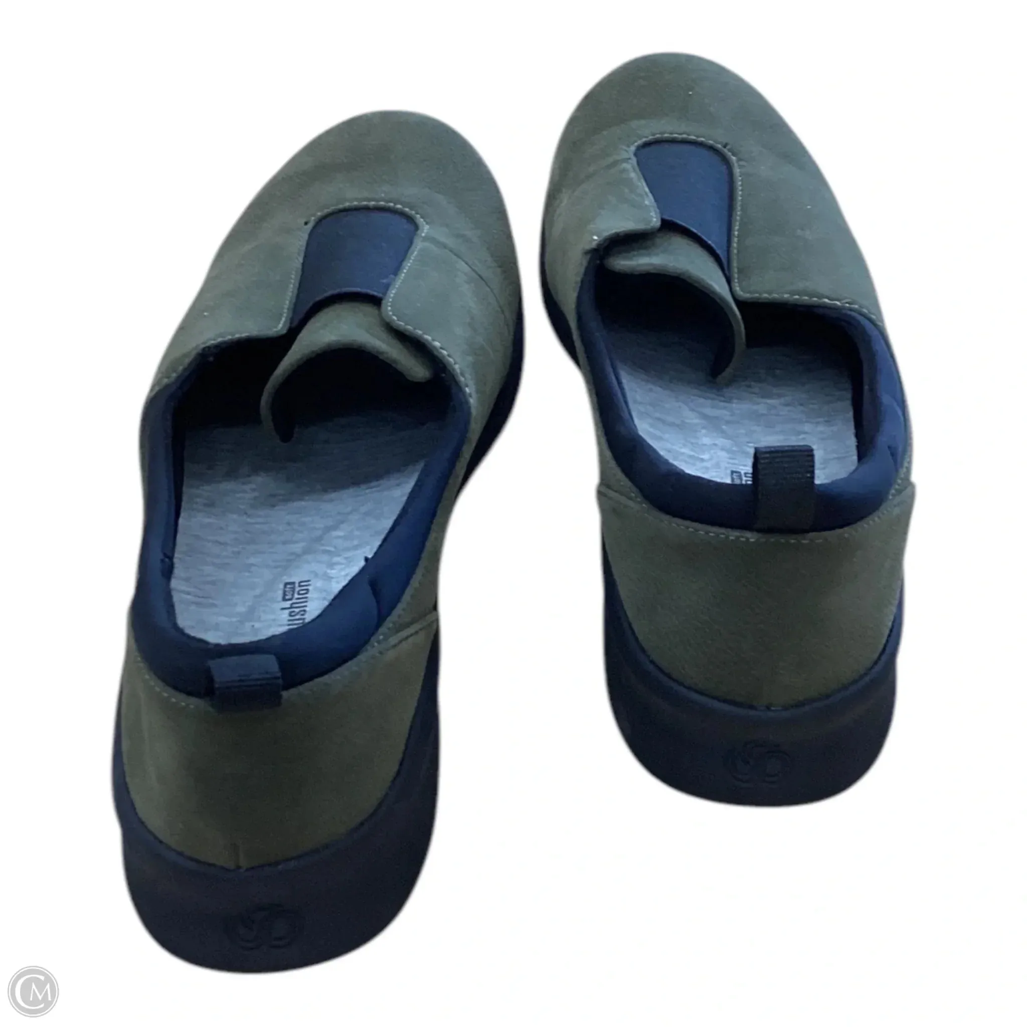 Shoes Flats By Clarks In Black & Green, Size: 10 clarks