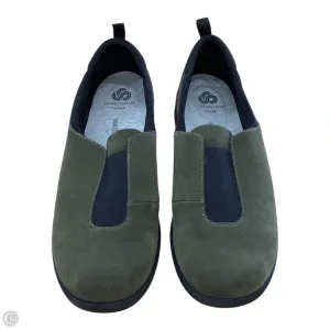 Shoes Flats By Clarks In Black & Green, Size: 10 clarks