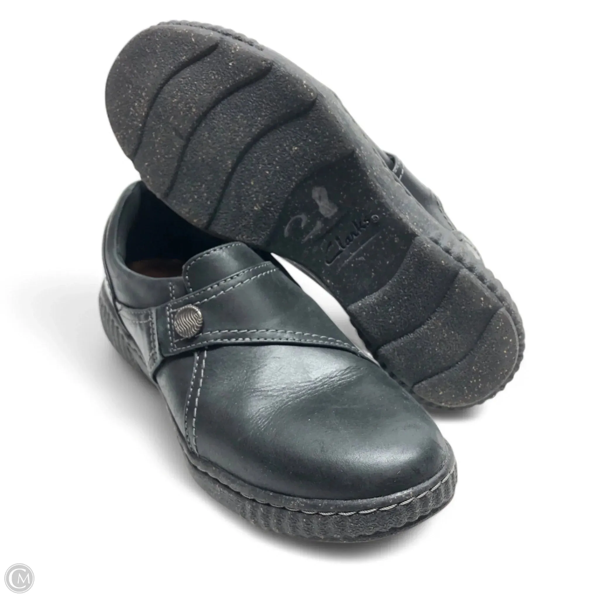 Shoes Flats By Clarks In Black, Size: 7 clarks
