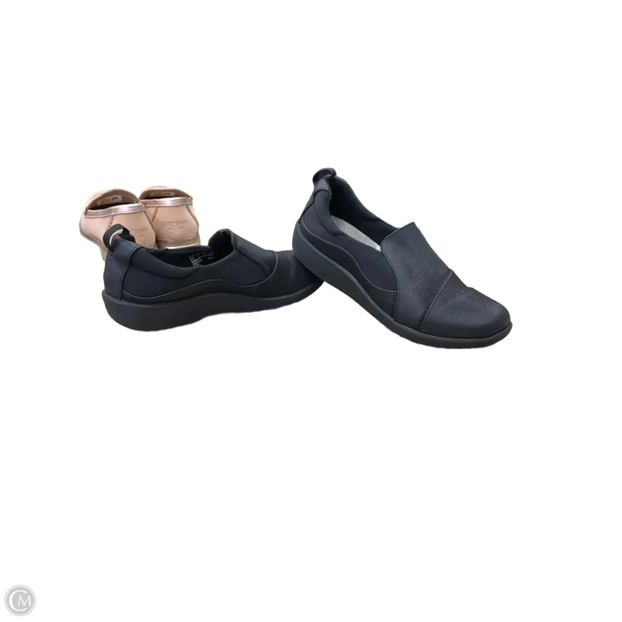 Shoes Flats By Clarks In Black, Size: 7 clarks