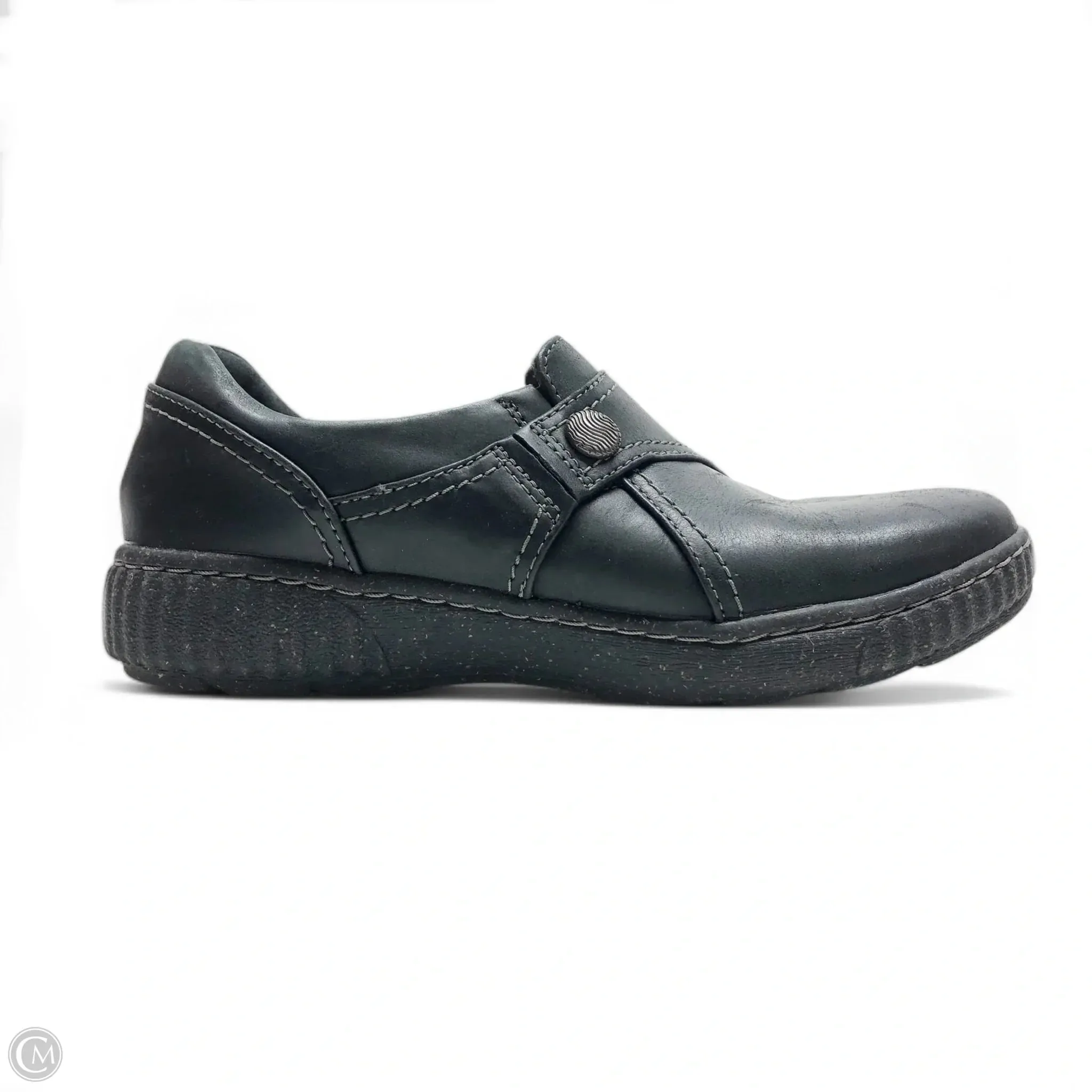 Shoes Flats By Clarks In Black, Size: 7 clarks