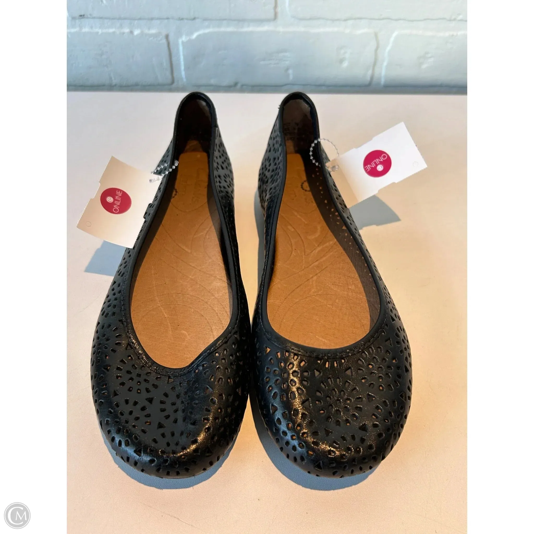 Shoes Flats By Clarks In Black, Size: 7 clarks