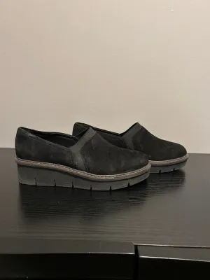 Shoes Flats By Clarks In Black, Size: 8 clarks