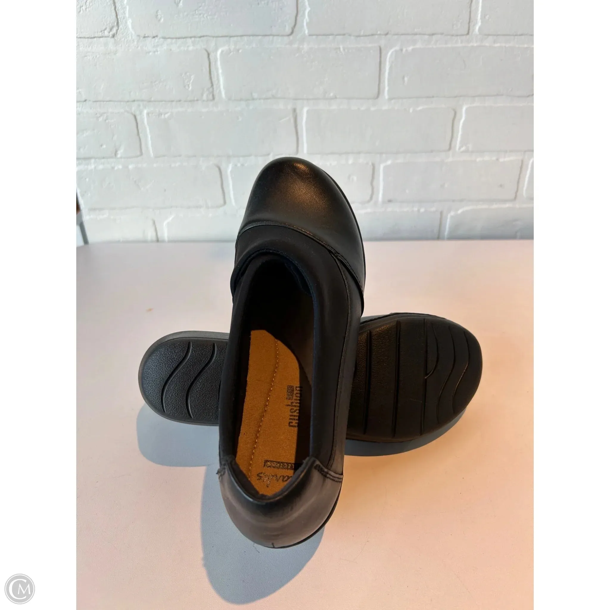 Shoes Flats By Clarks In Black, Size: 8 clarks