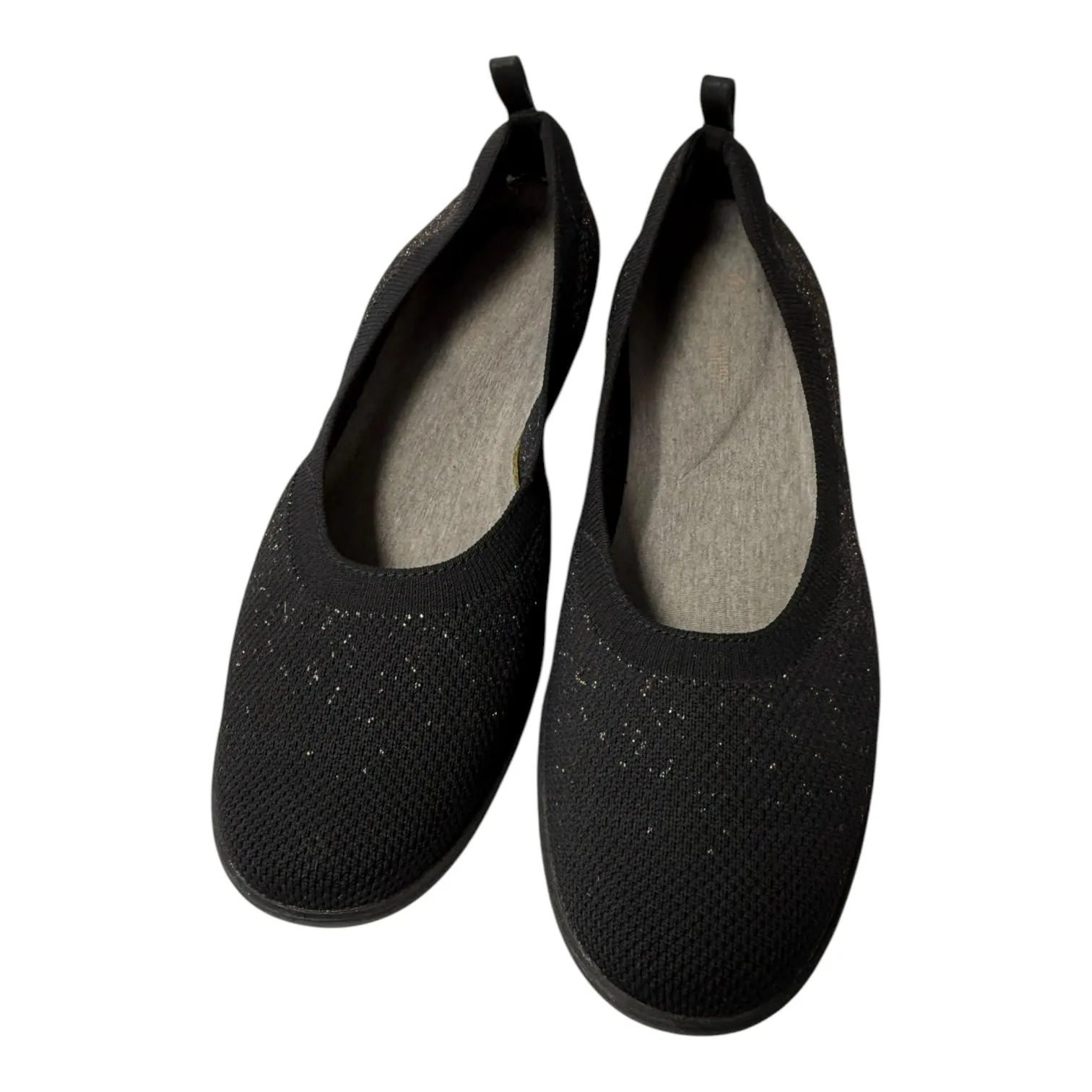Shoes Flats By Clarks In Black, Size:9 clarks