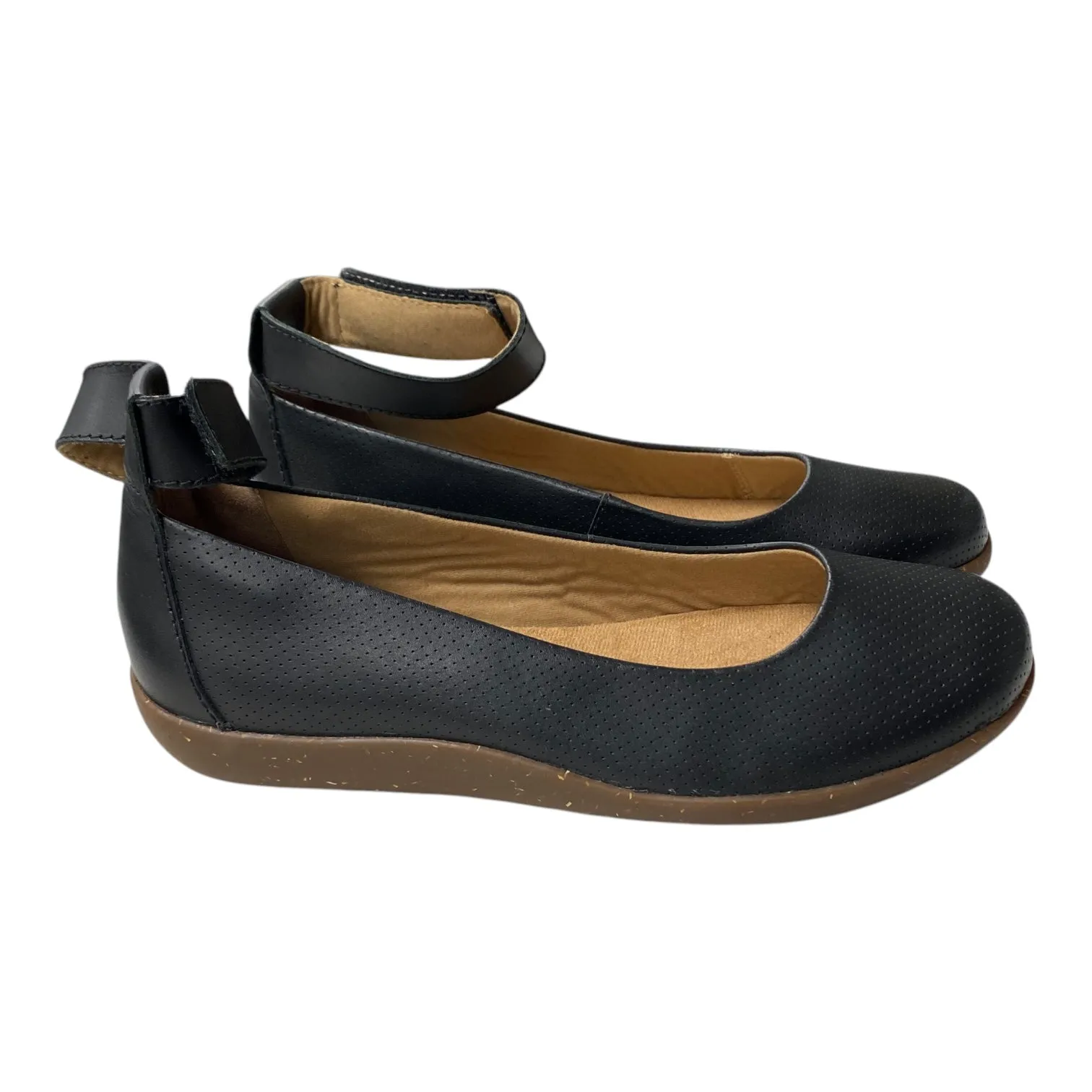 Shoes Flats By Clarks In Black, Size:9 clarks