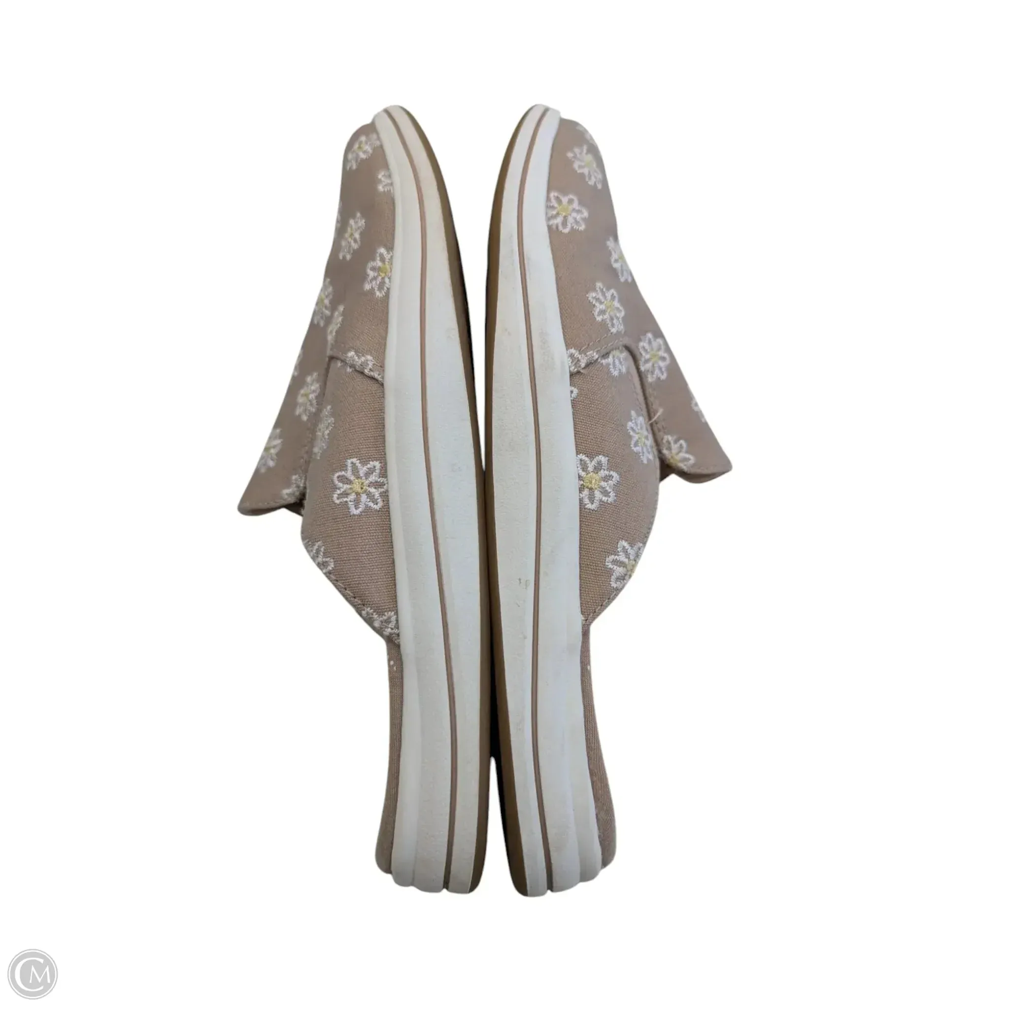Shoes Flats By Clarks In Floral Print, Size: 7 clarks