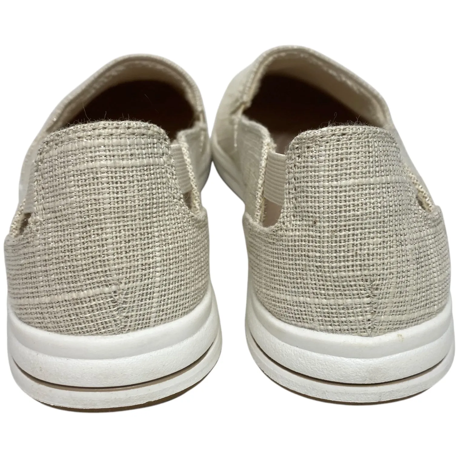 Shoes Flats By Clarks In Ivory, Size: 7 clarks