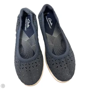 Shoes Flats By Clarks In Navy, Size: 6 clarks