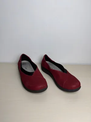 Shoes Flats By Clarks In Red, Size: 8.5 clarks