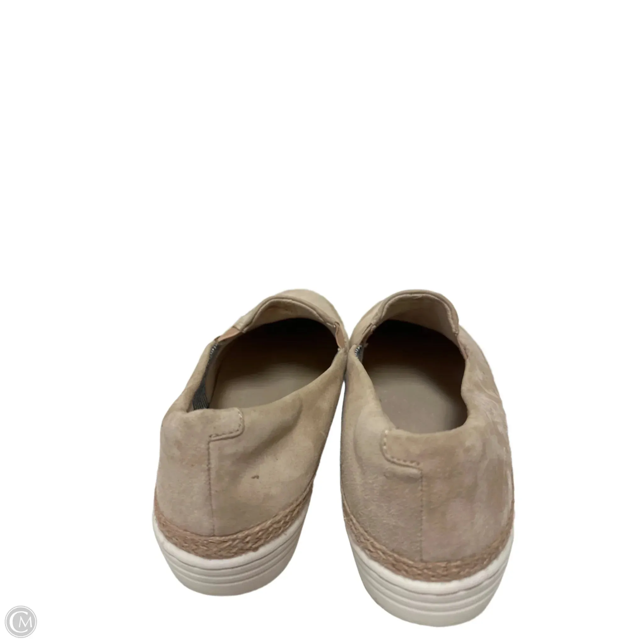 Shoes Flats By Clarks In Tan, Size: 10 clarks