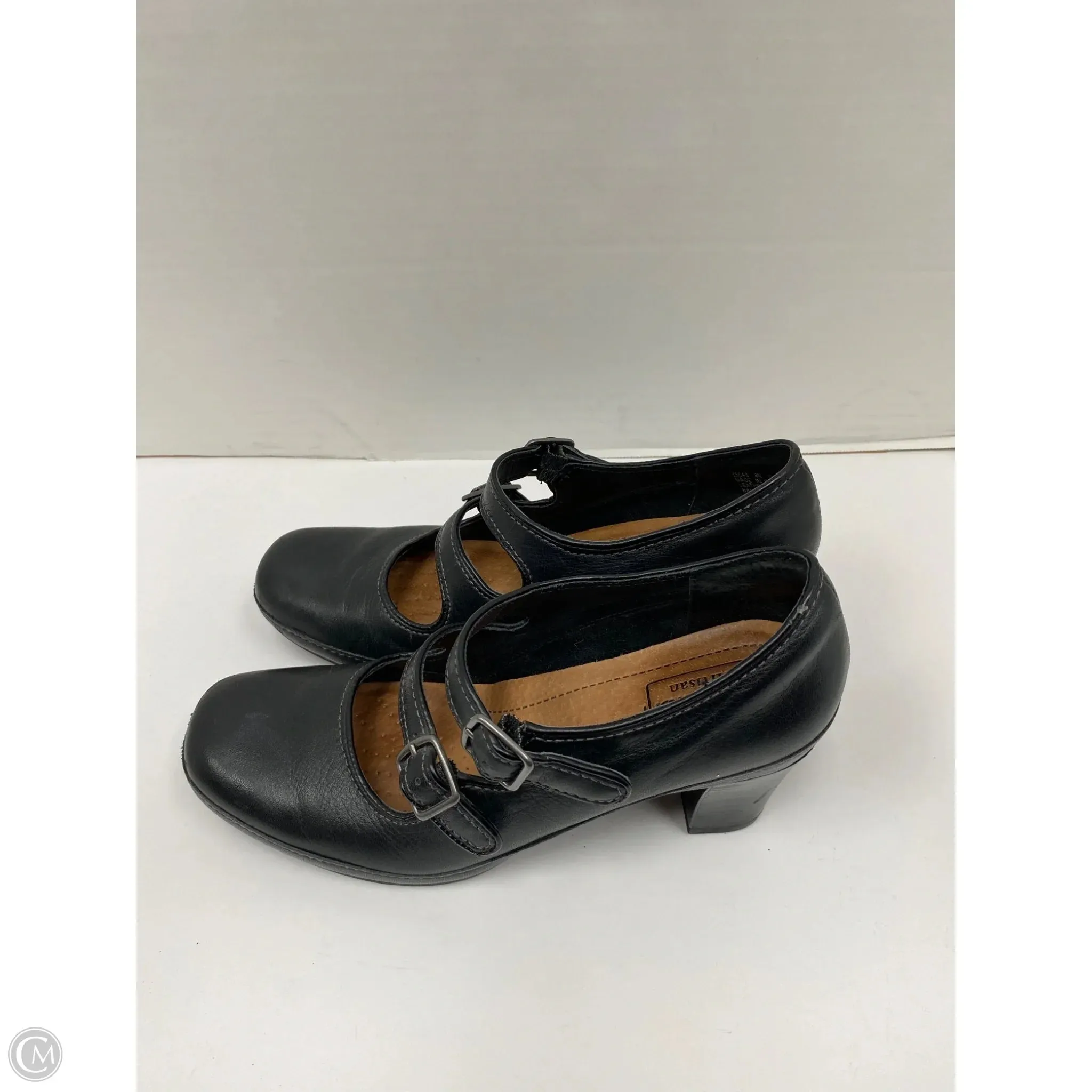 Shoes Heels Block By Clarks In Black, Size: 8 clarks