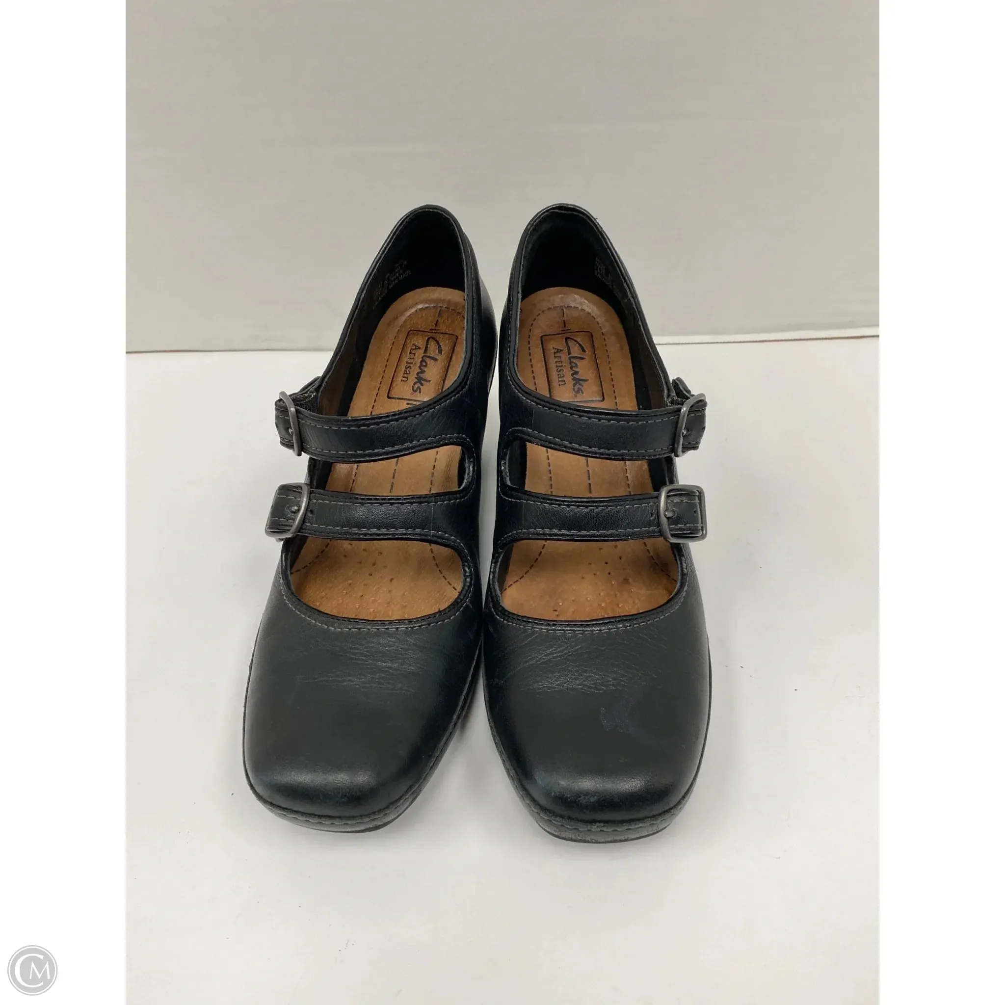 Shoes Heels Block By Clarks In Black, Size: 8 clarks