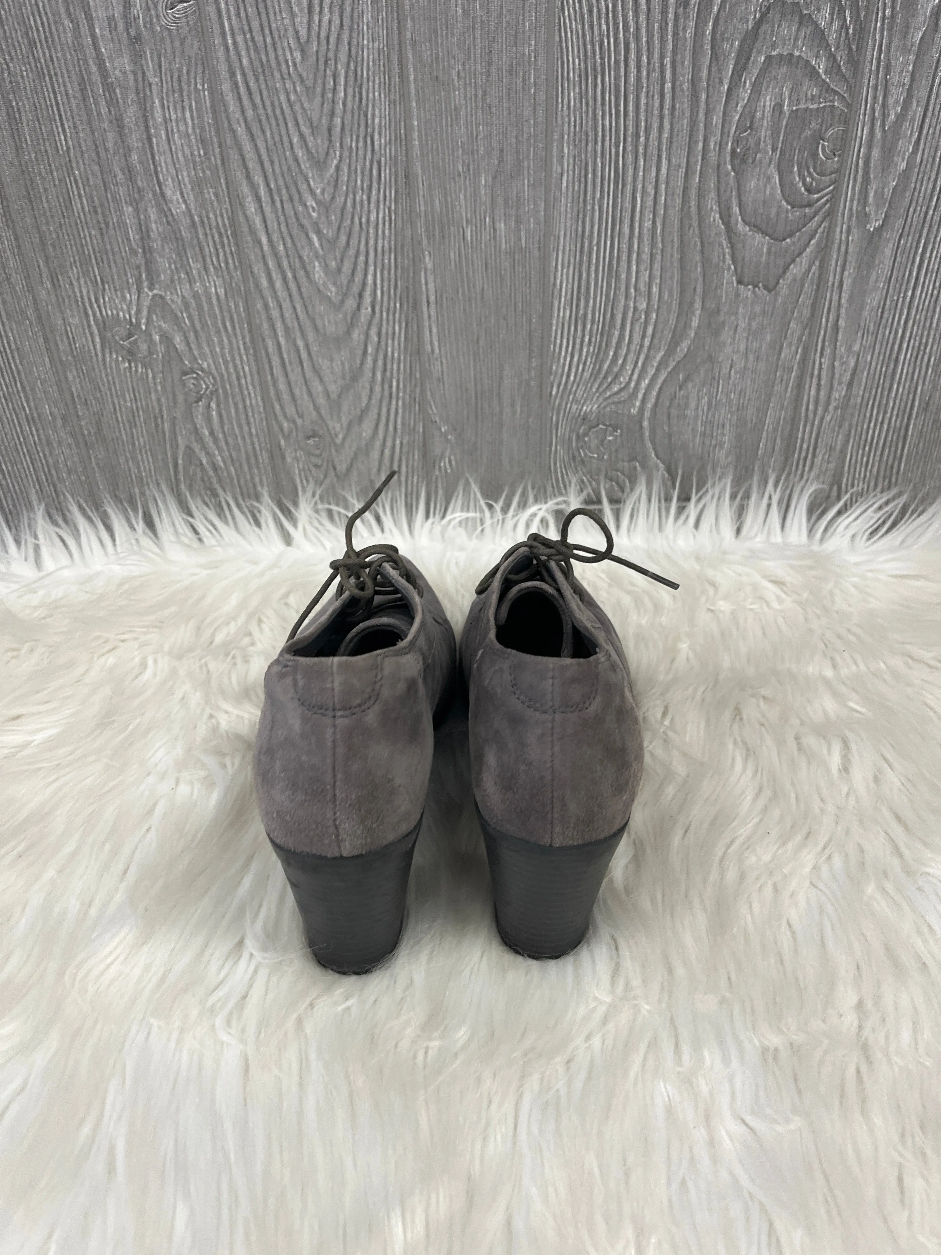 Shoes Heels Block By Clarks In Grey, Size: 8 clarks