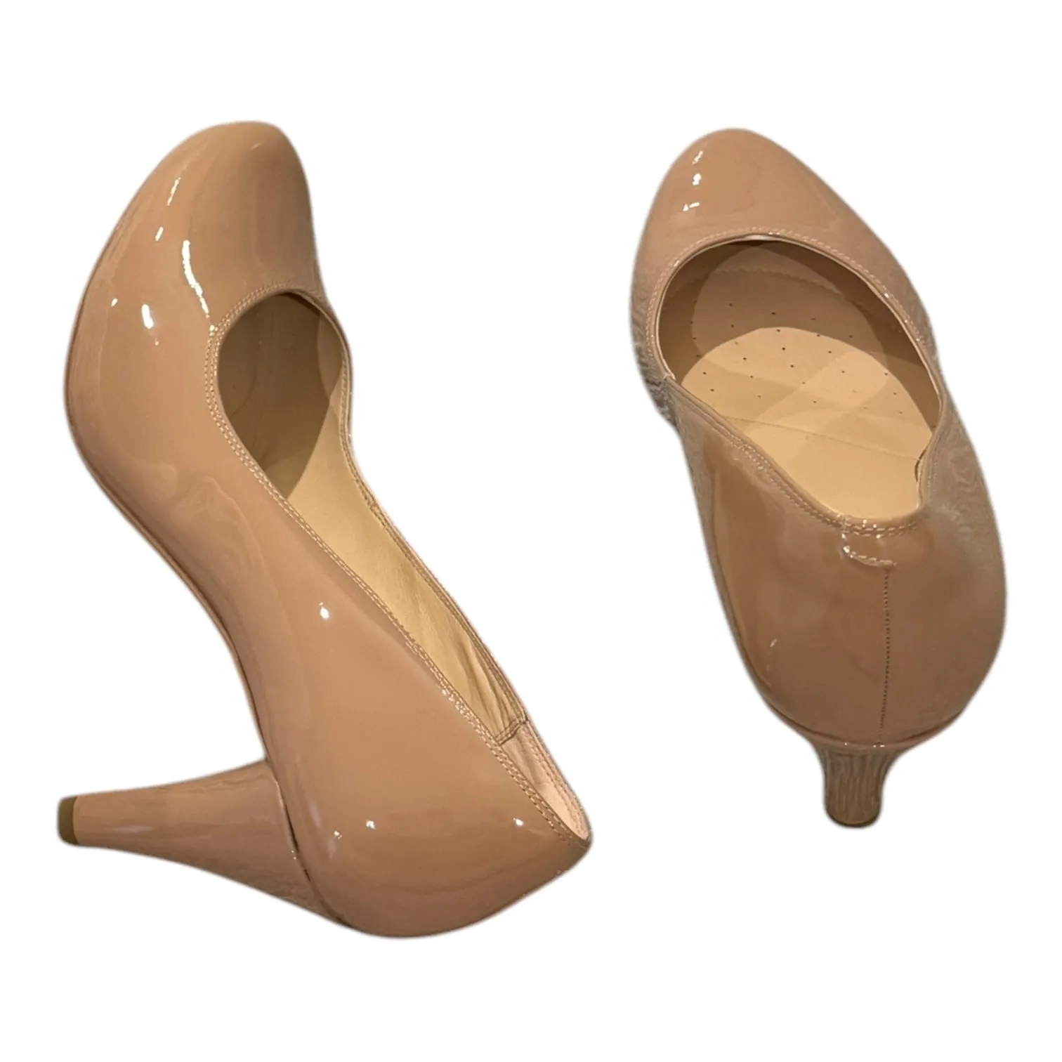 Shoes Heels Block By Clarks In Peach, Size:10 clarks