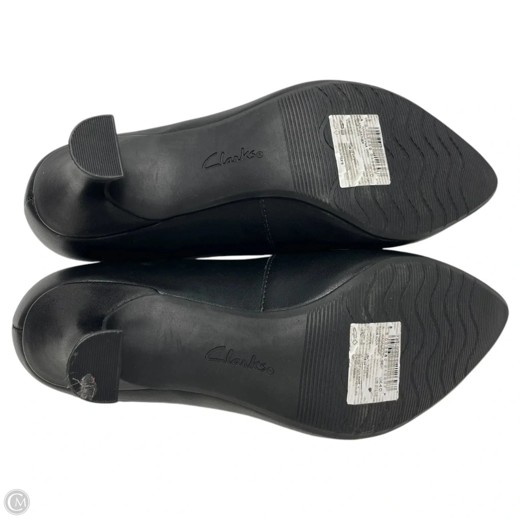 Shoes Heels Kitten By Clarks In Black, Size: 6.5 clarks