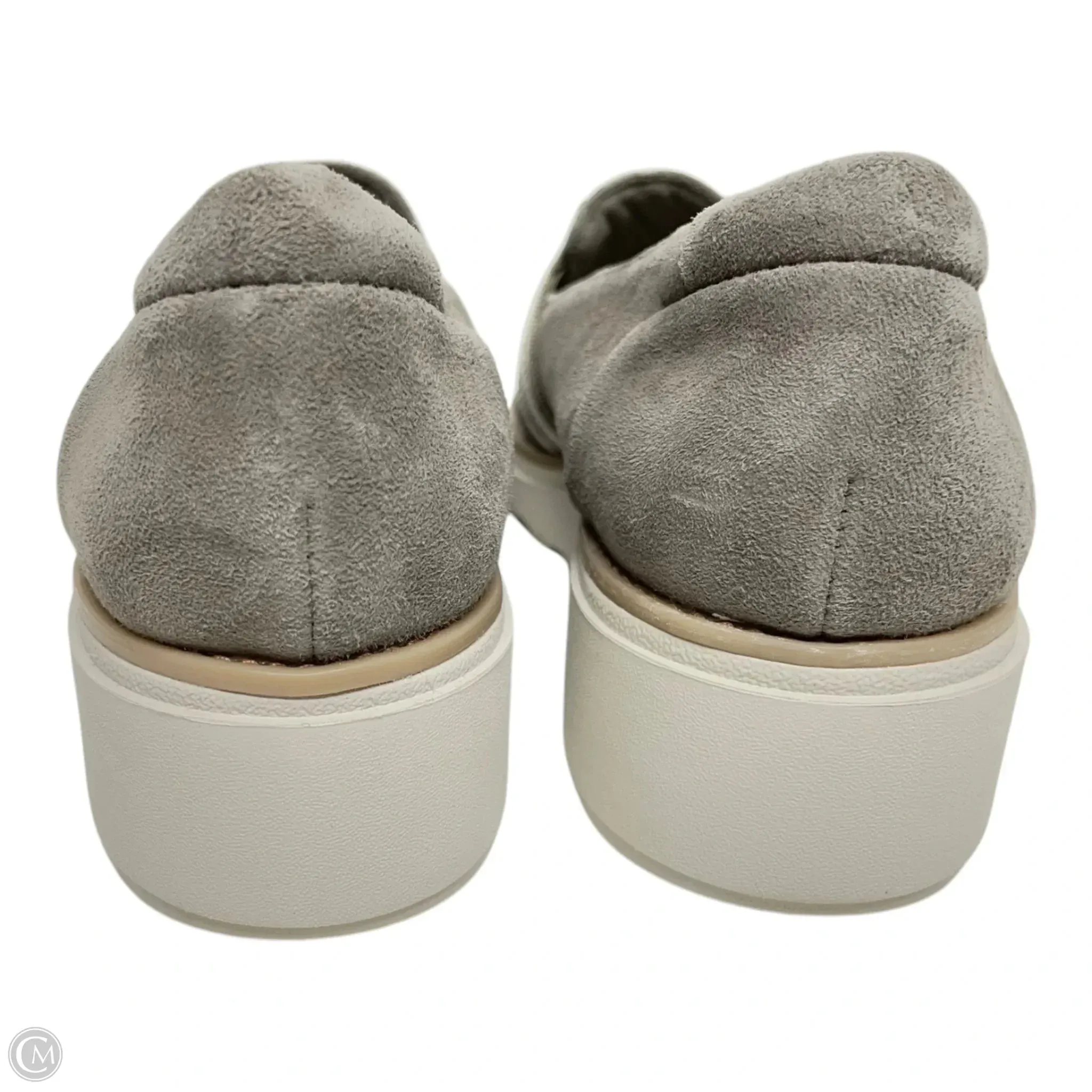 Shoes Heels Wedge By Clarks In Taupe, Size: 6.5 clarks