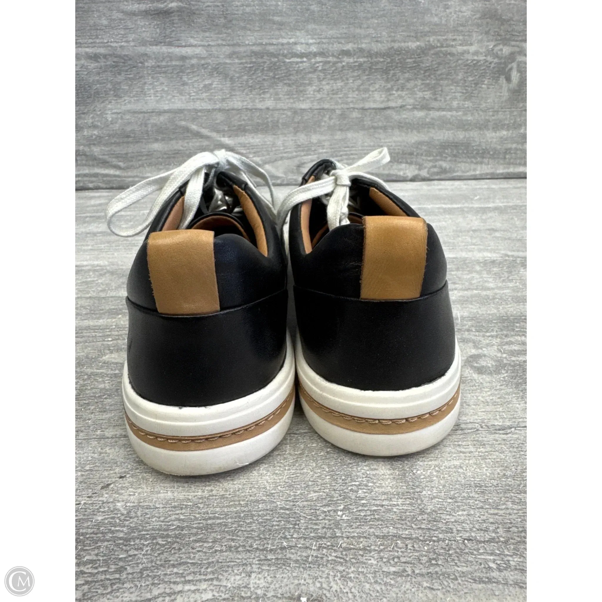 Shoes Sneakers By Clarks In Black, Size: 7.5 clarks