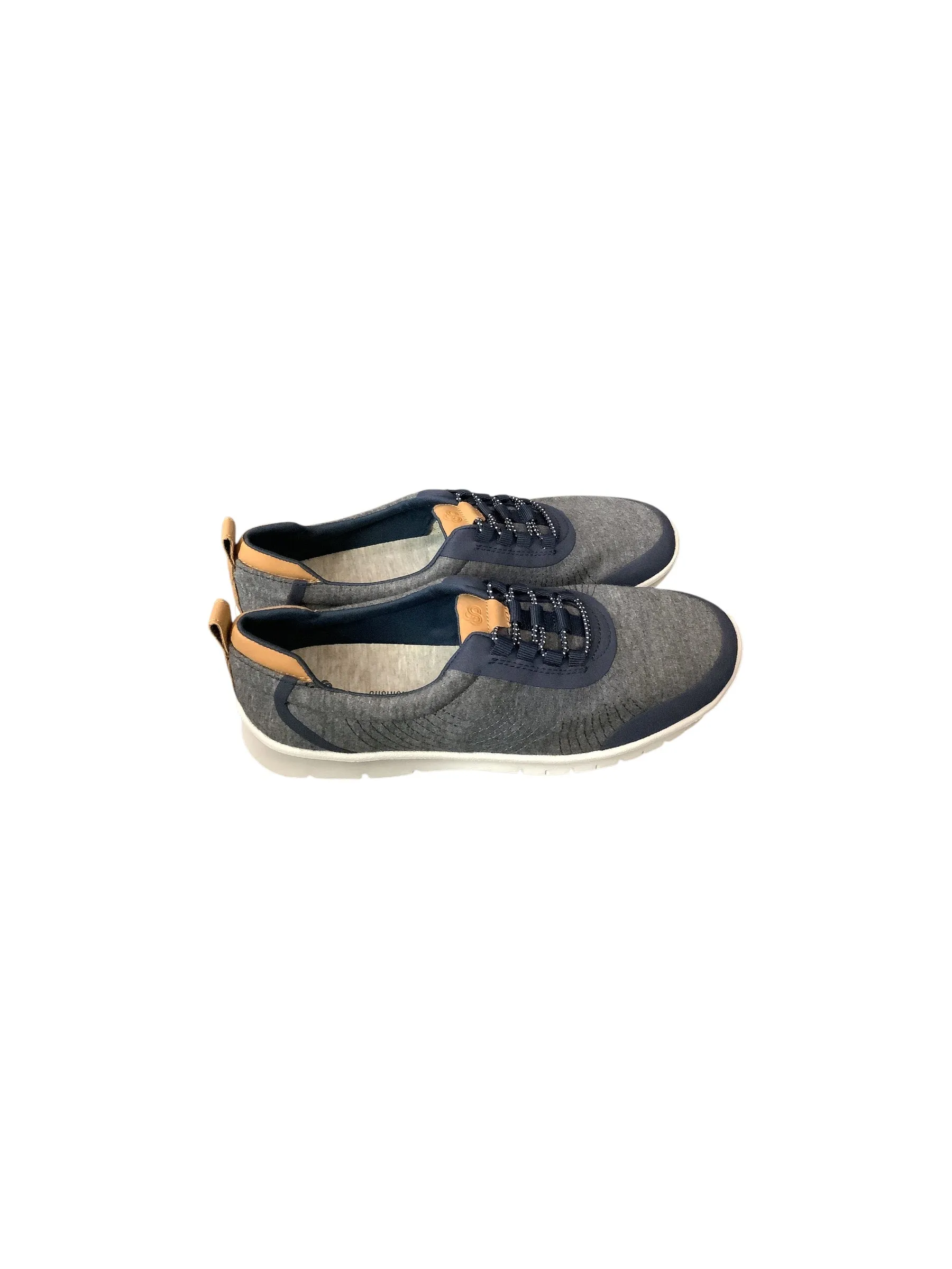 Shoes Sneakers By Clarks In Blue, Size: 7.5 clarks