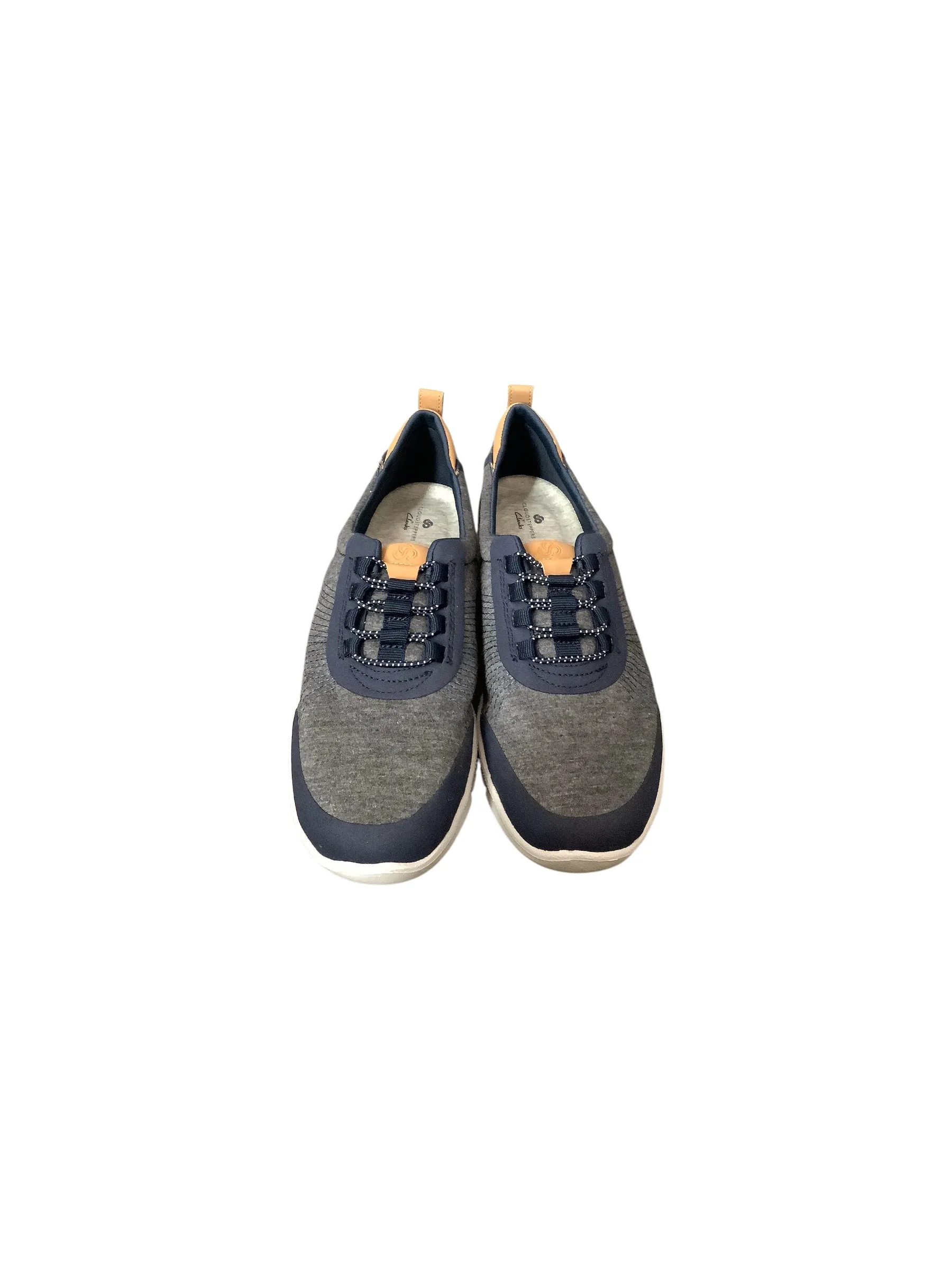 Shoes Sneakers By Clarks In Blue, Size: 7.5 clarks