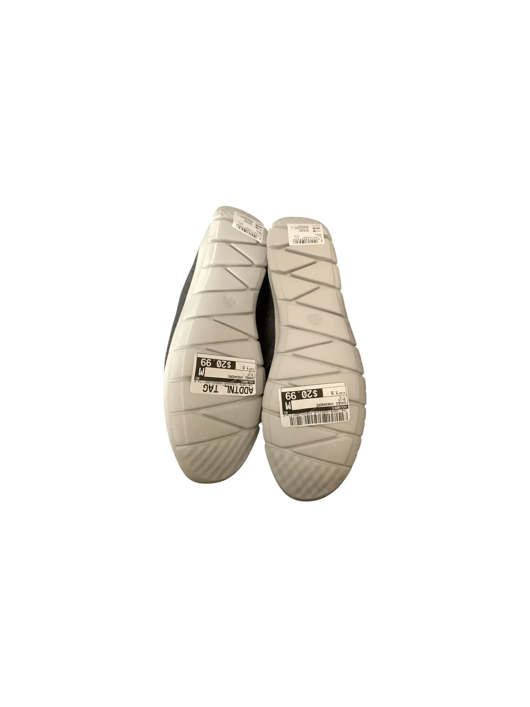 Shoes Sneakers By Clarks In Blue, Size: 7.5 clarks