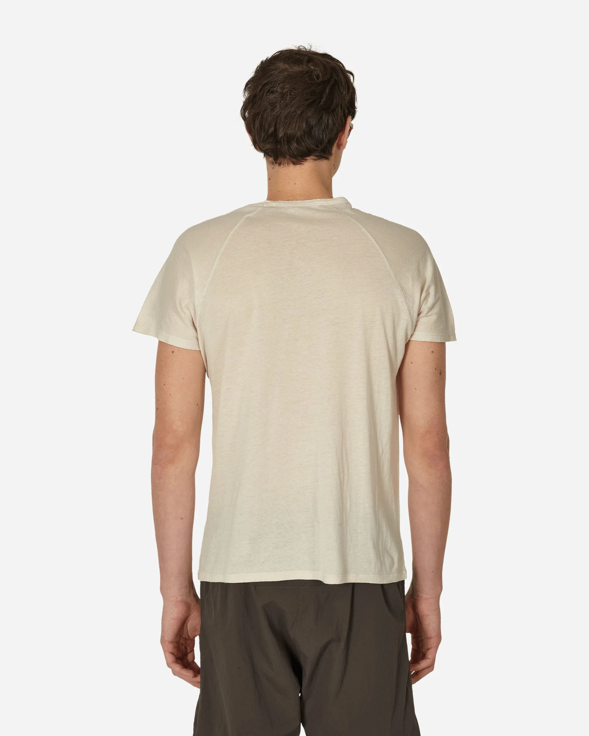 Shoulderless T-Shirt Dust White