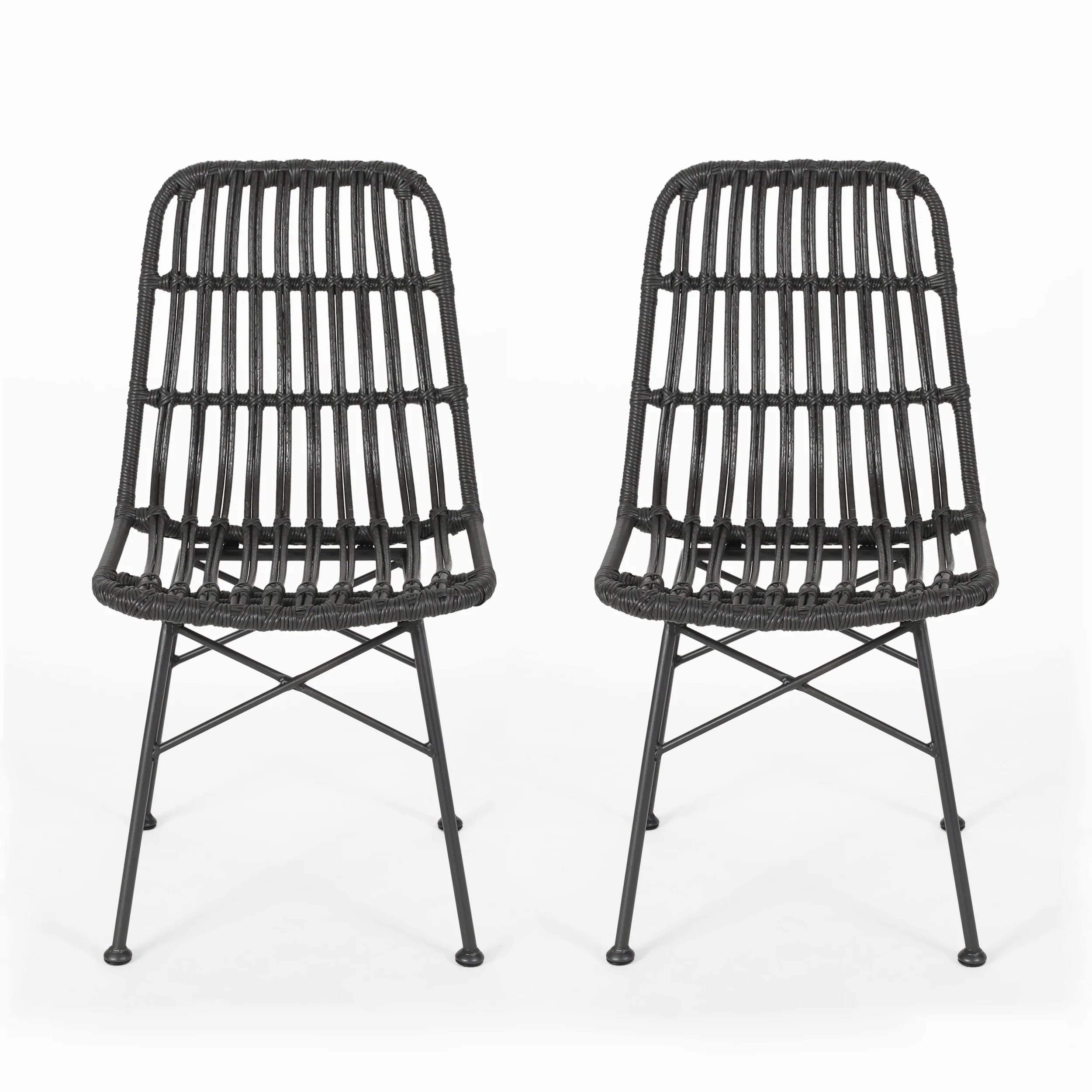Silverdew Indoor Wicker Dining Chairs (Set of 2) kitchen accessories, table linens