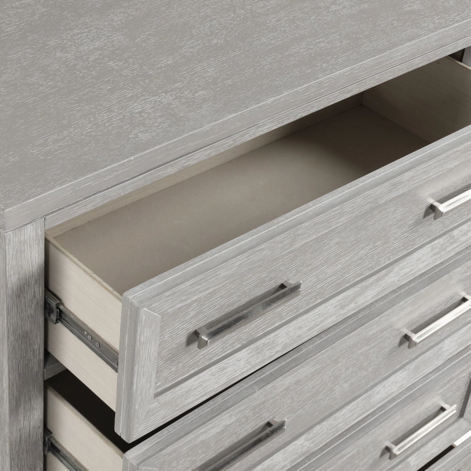 Silverwood 5-Drawer Chest - Mist Grey