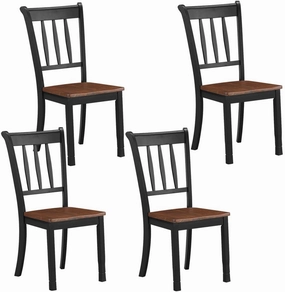 Solid Wood Whitesburg Dining Chairs Set of 4 kitchen towel, placemats