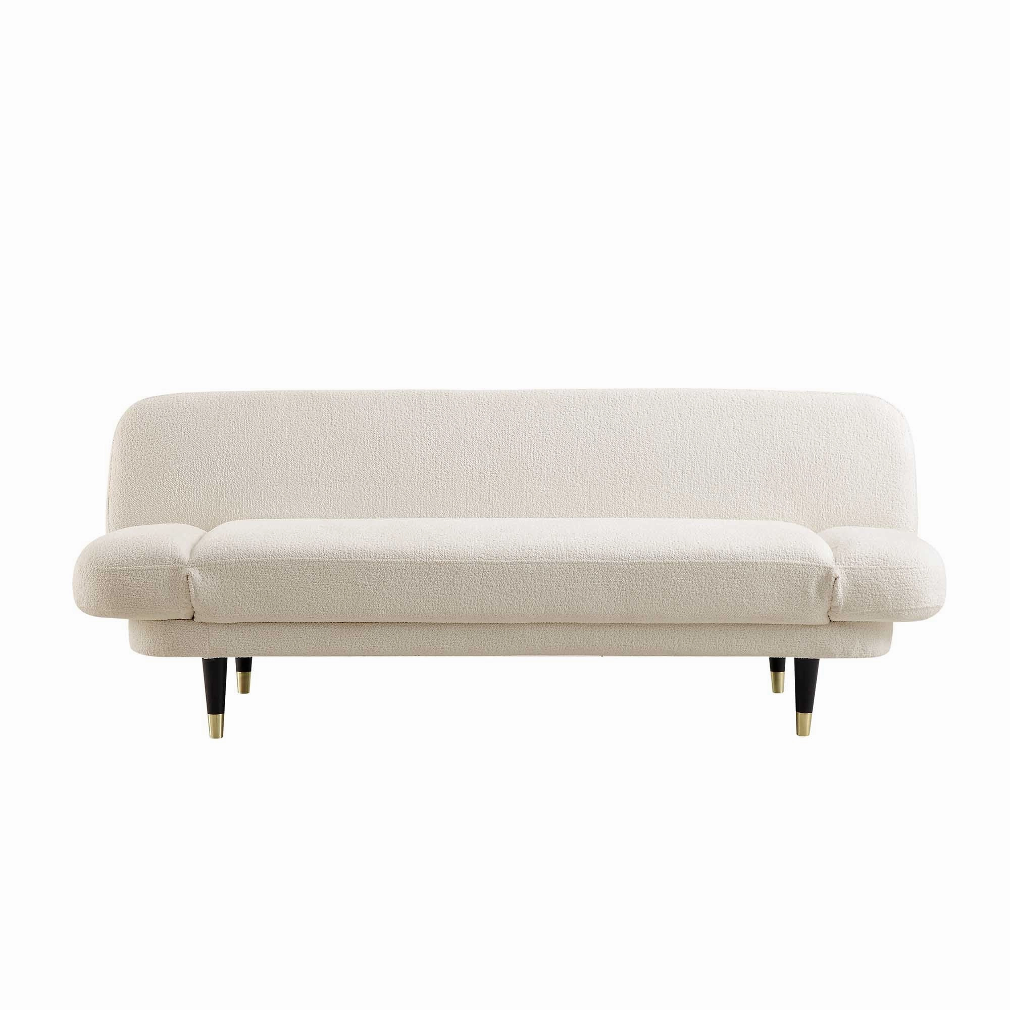 Solna 2-Seater Sofa Bed, Beige Boucle