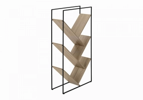Sova Bookcase - Dark Taupe