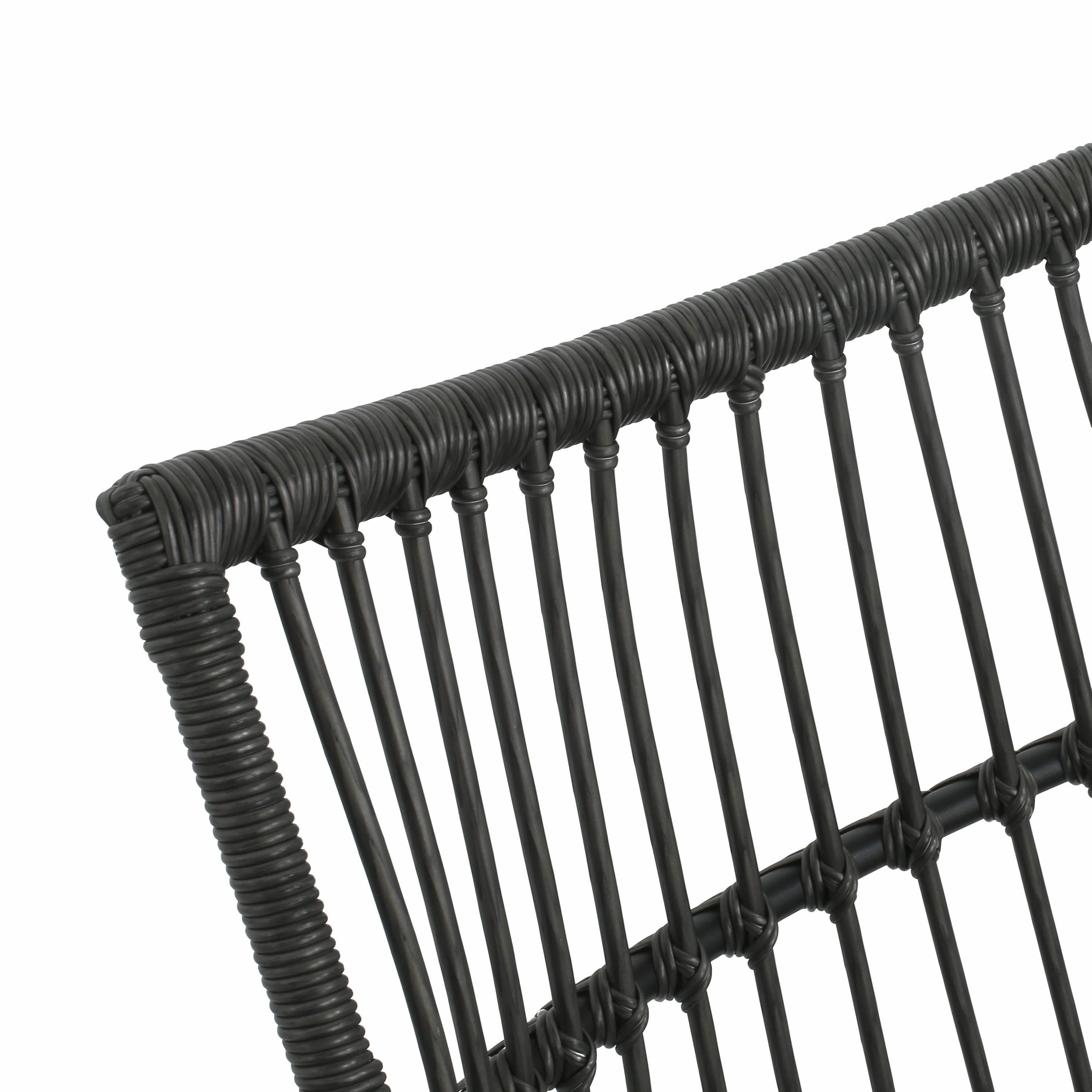 Springe Wicker Outdoor Lounge Chair with Cushions