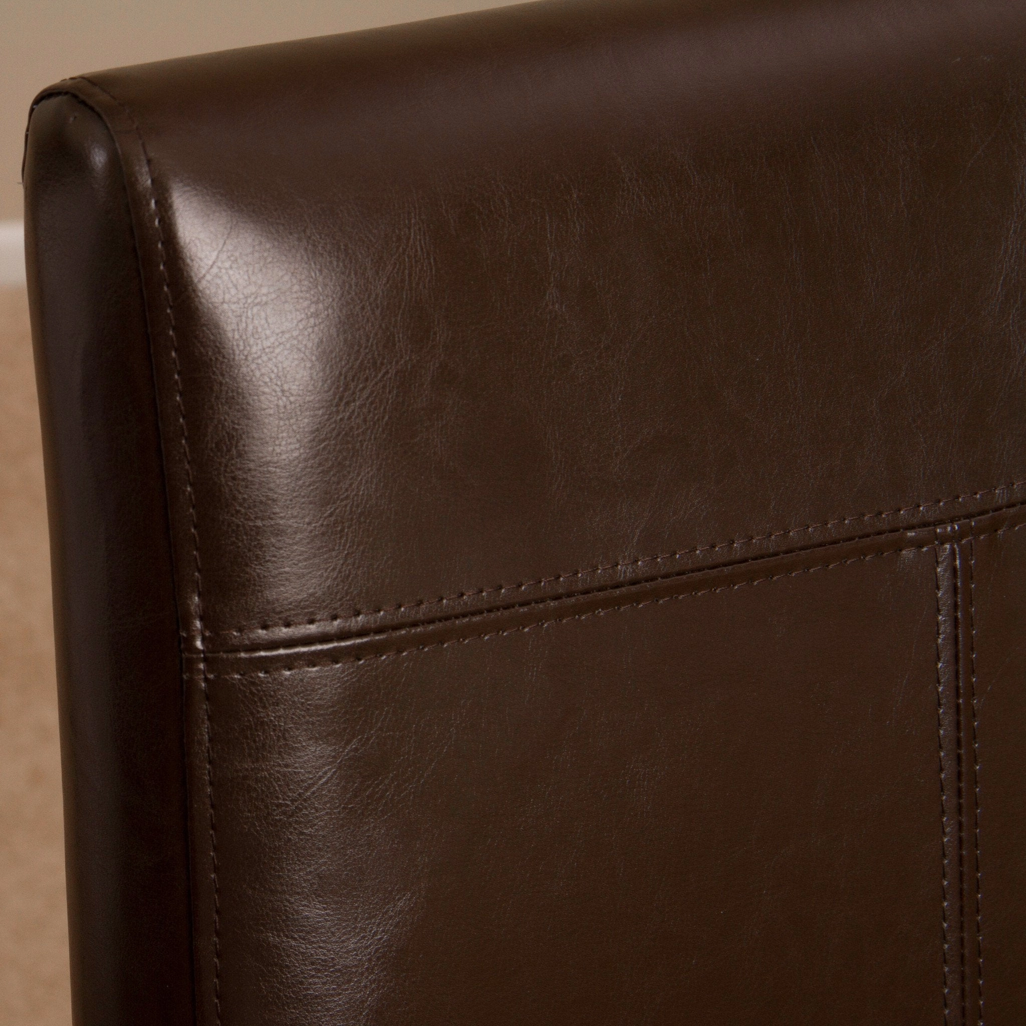 T-Stitch Leather Dining Chairs (Set of 2) - NH818812